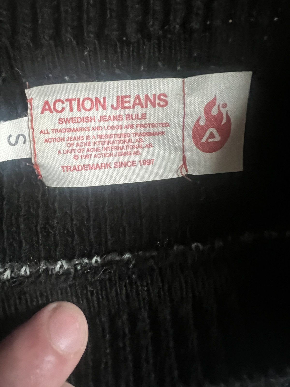 Acne Studios × Vintage 2000’s Acne Action Jeans James Dean Knit Sweatshirt Size US S / EU 44-46 / 1 - 3 Thumbnail