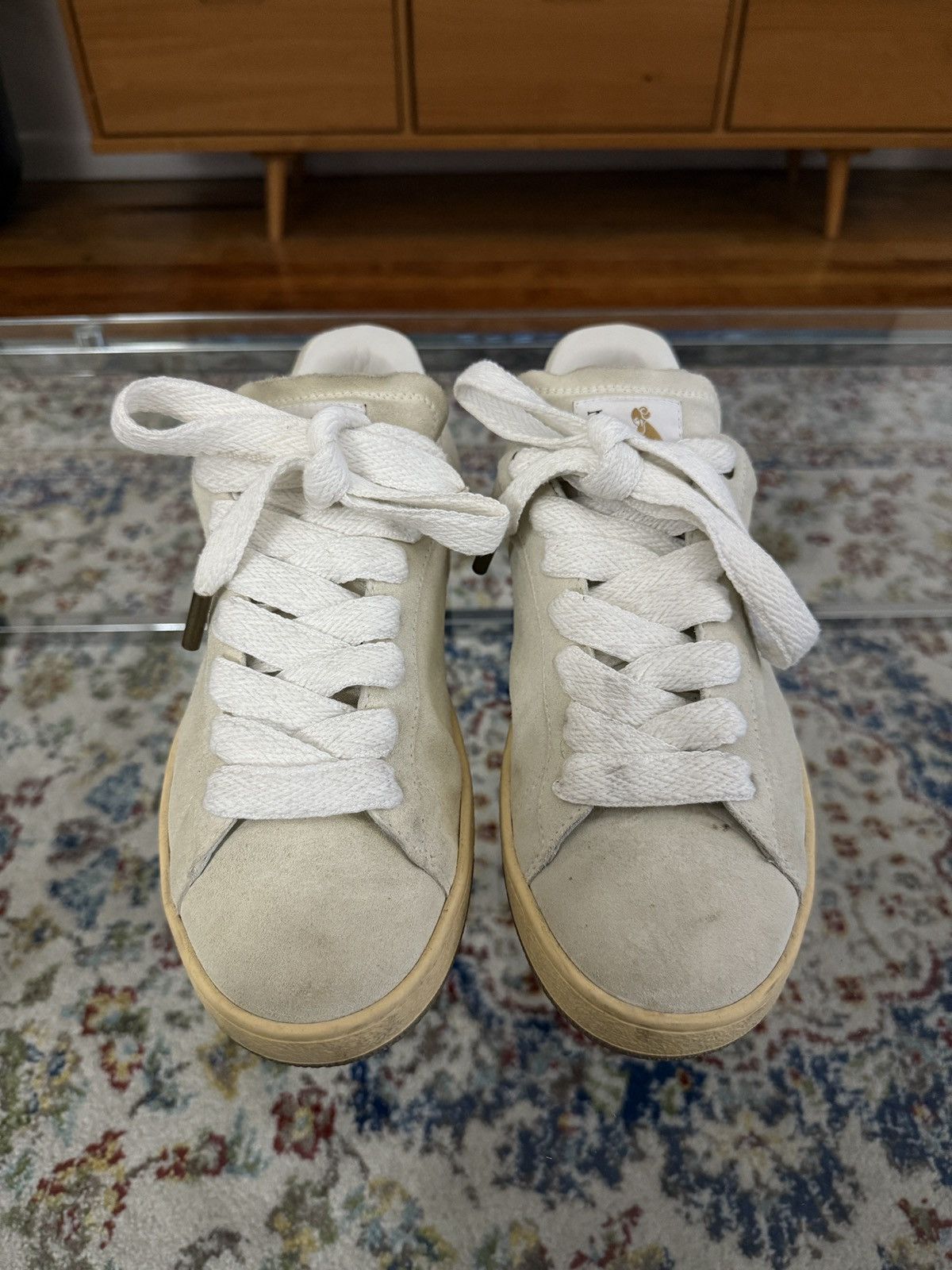 Lanvin Lanvin Lite Curb Low Top Sneakers Size US 10 / EU 43 - 1 Thumbnail
