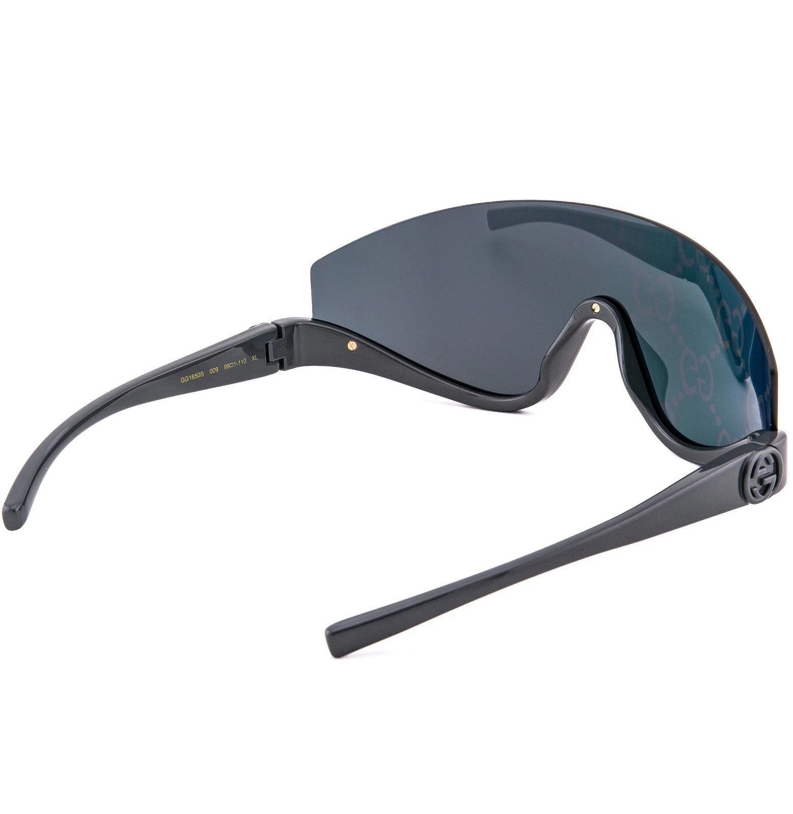 Gucci GUCCI 1650 Gray Purple GG Print Gg1650S Sunglasses 009 Size ONE SIZE - 4 Thumbnail