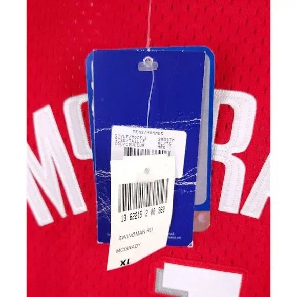 Reebok NBA Reebok Houston Rockets Tracy McGrady #1 Swingman Jersey Size US XL / EU 56 / 4 - 13 Thumbnail