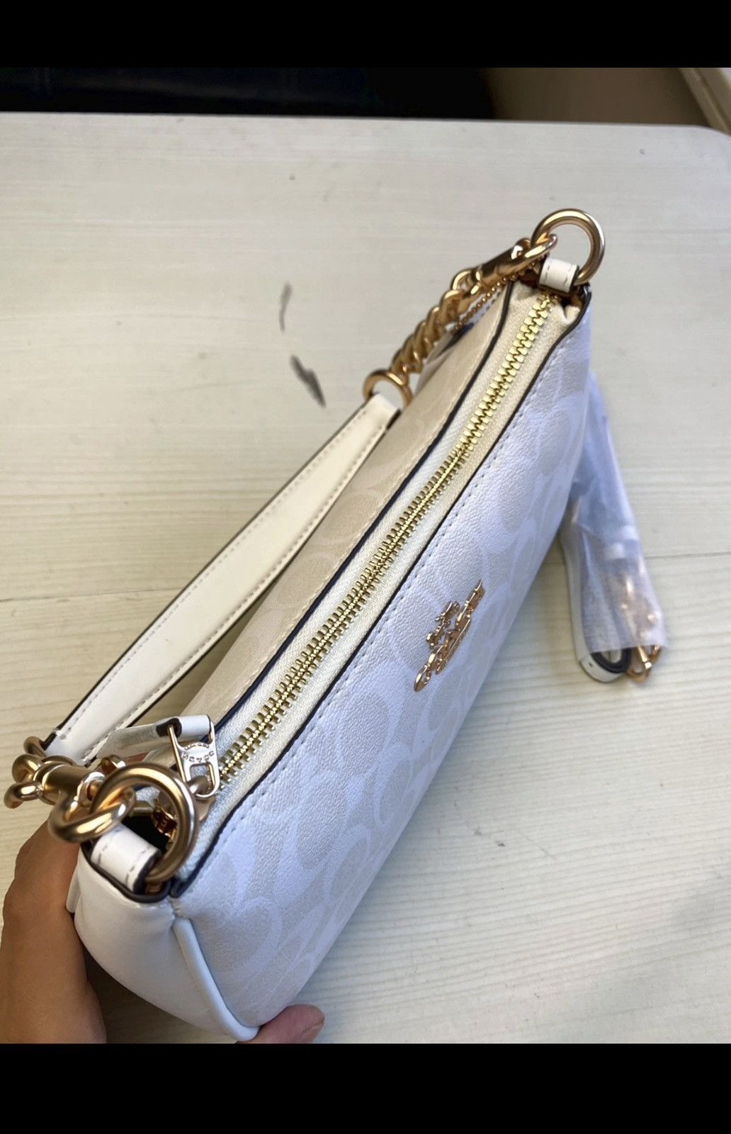 Coach Coach Teri 2-Way Shoulder Bag Leather Size ONE SIZE - 3 Thumbnail