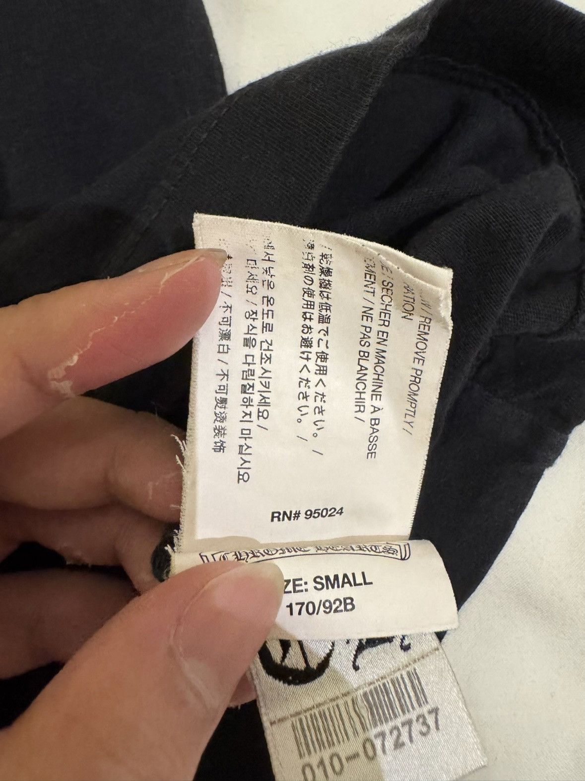 Chrome Hearts Chrome hearts tee Size US S / EU 44-46 / 1 - 5 Thumbnail