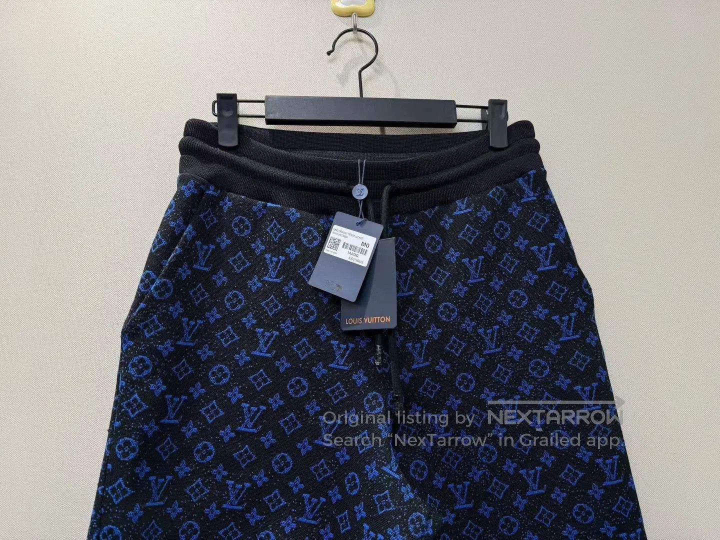 Louis Vuitton Louis Vuitton LV Blue Monogram Shorts. Size US 39 - 2 Thumbnail