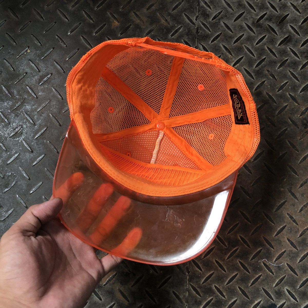 Von Dutch 🚫 SOLD 🚫 Vondutch Y2K UV Protection Visor Trucker Hat Size ONE SIZE - 7 Thumbnail