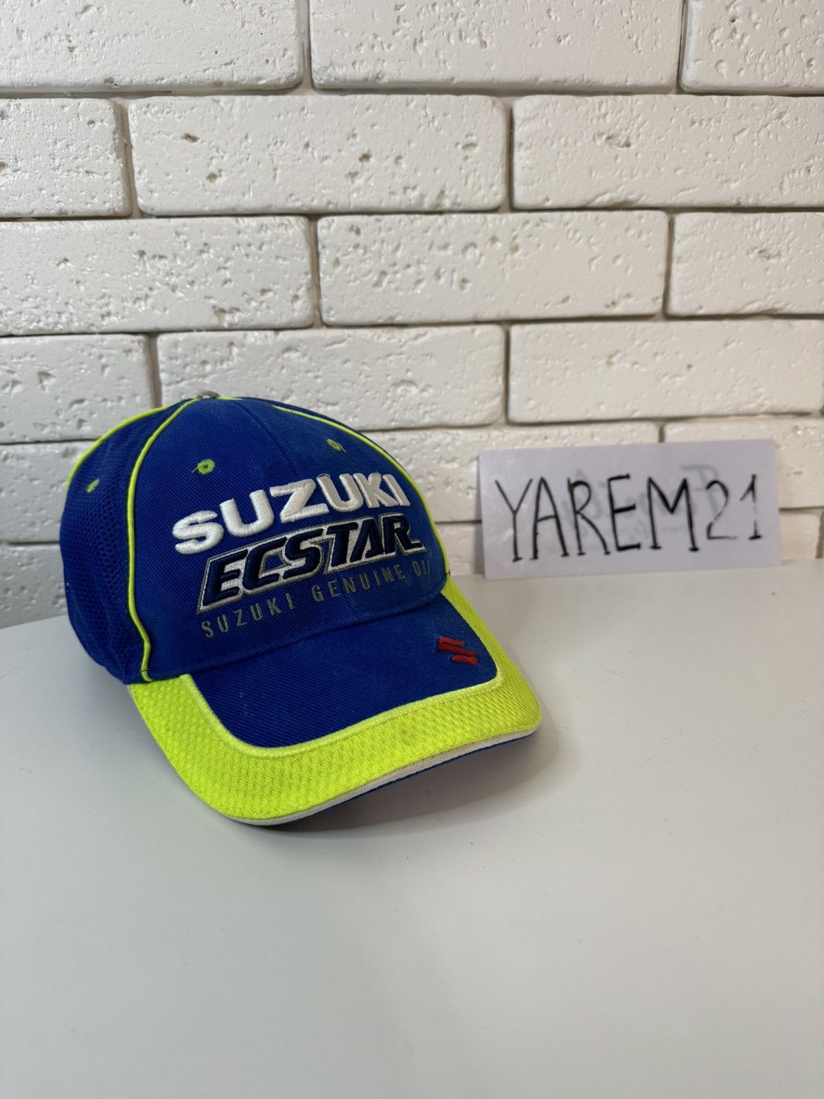 Vintage Suzuki Ecstar cap hat Size ONE SIZE - 1 Thumbnail