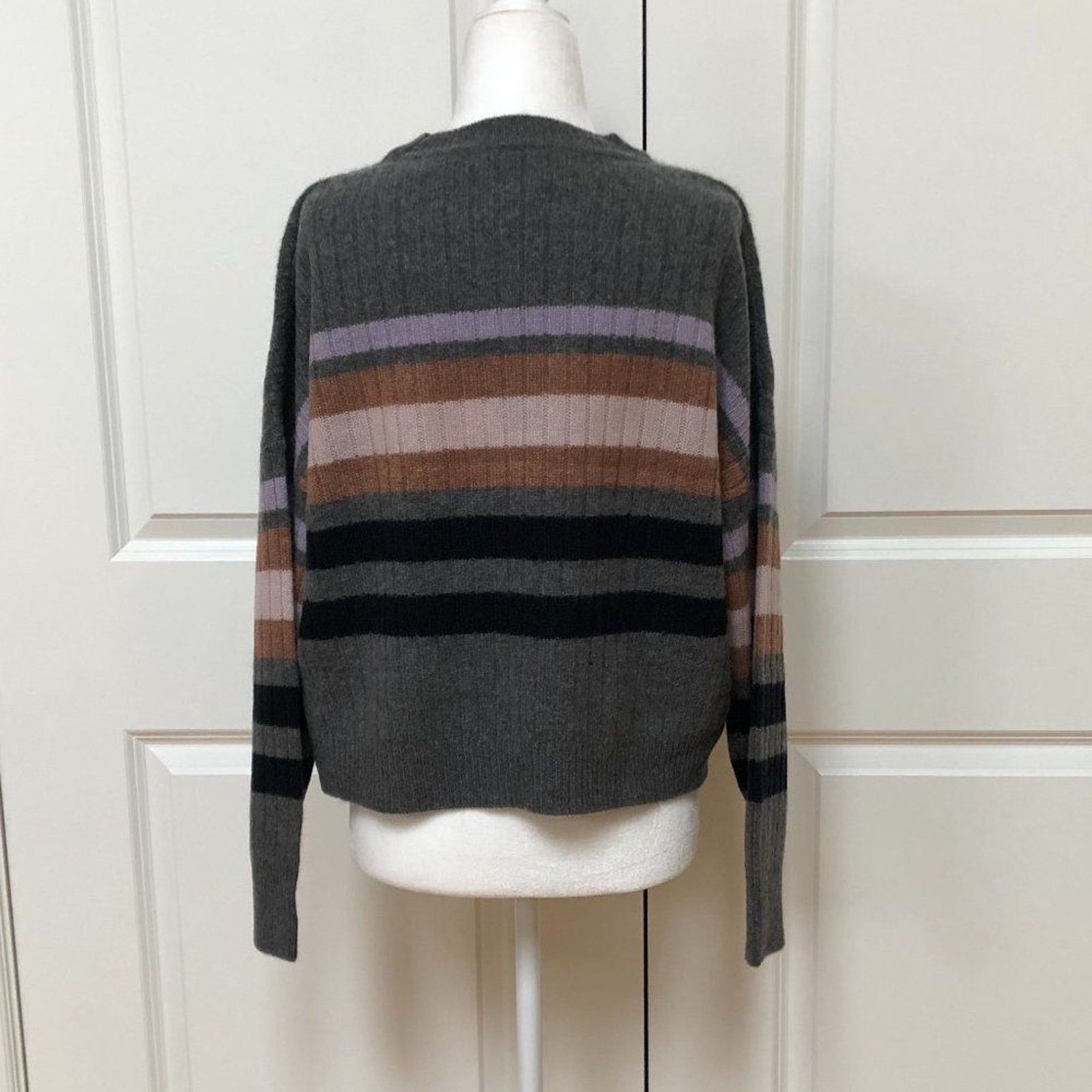 360Cashmere Striped Dolman Cashmere Sweater from 360 Cashmere Size XS / US 0-2 / IT 36-38 - 5 Thumbnail