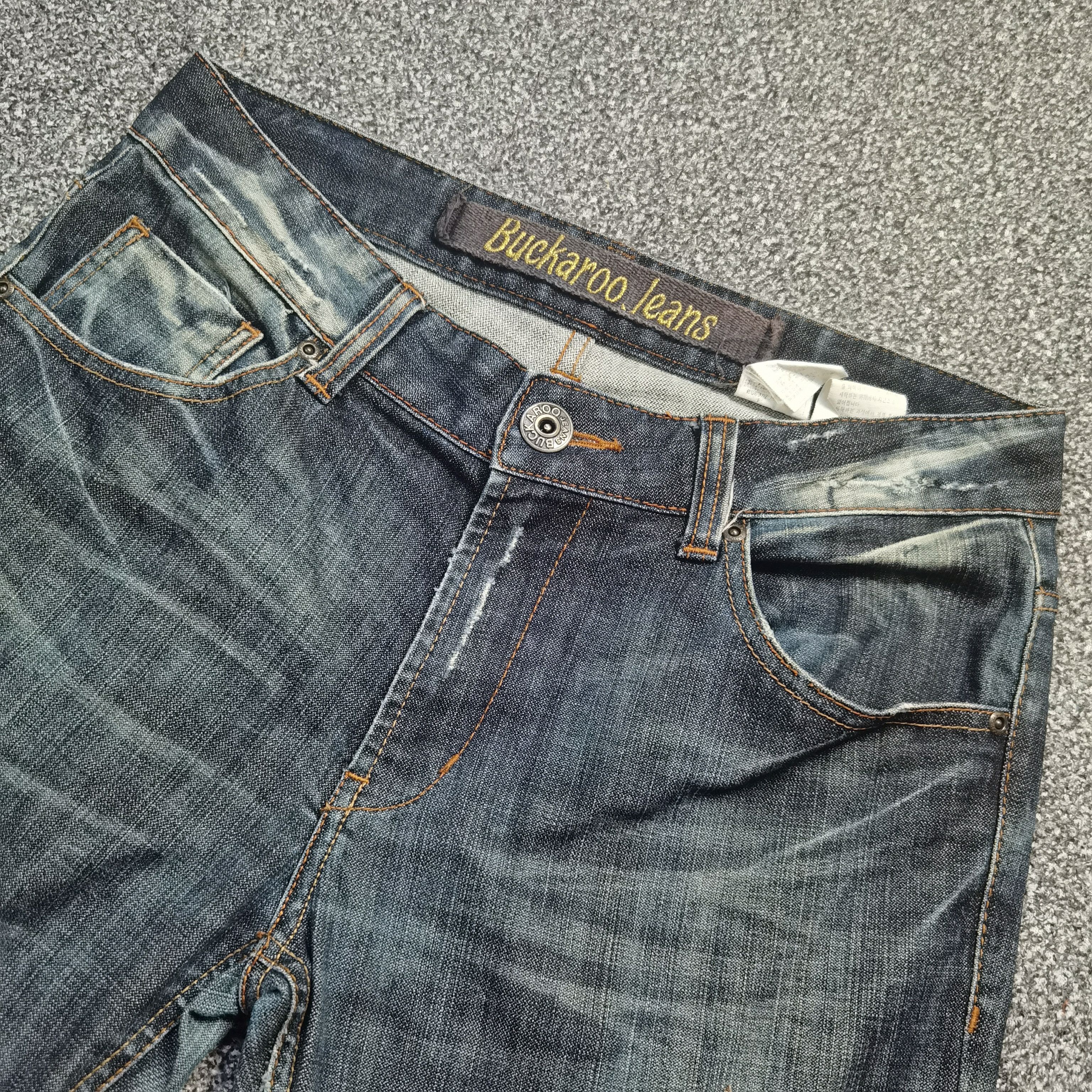 14th Addiction 🇯🇵 Y2K Seditionaries Indigo Buckaroo Japanese Denim Size US 32 / EU 48 - 3 Thumbnail