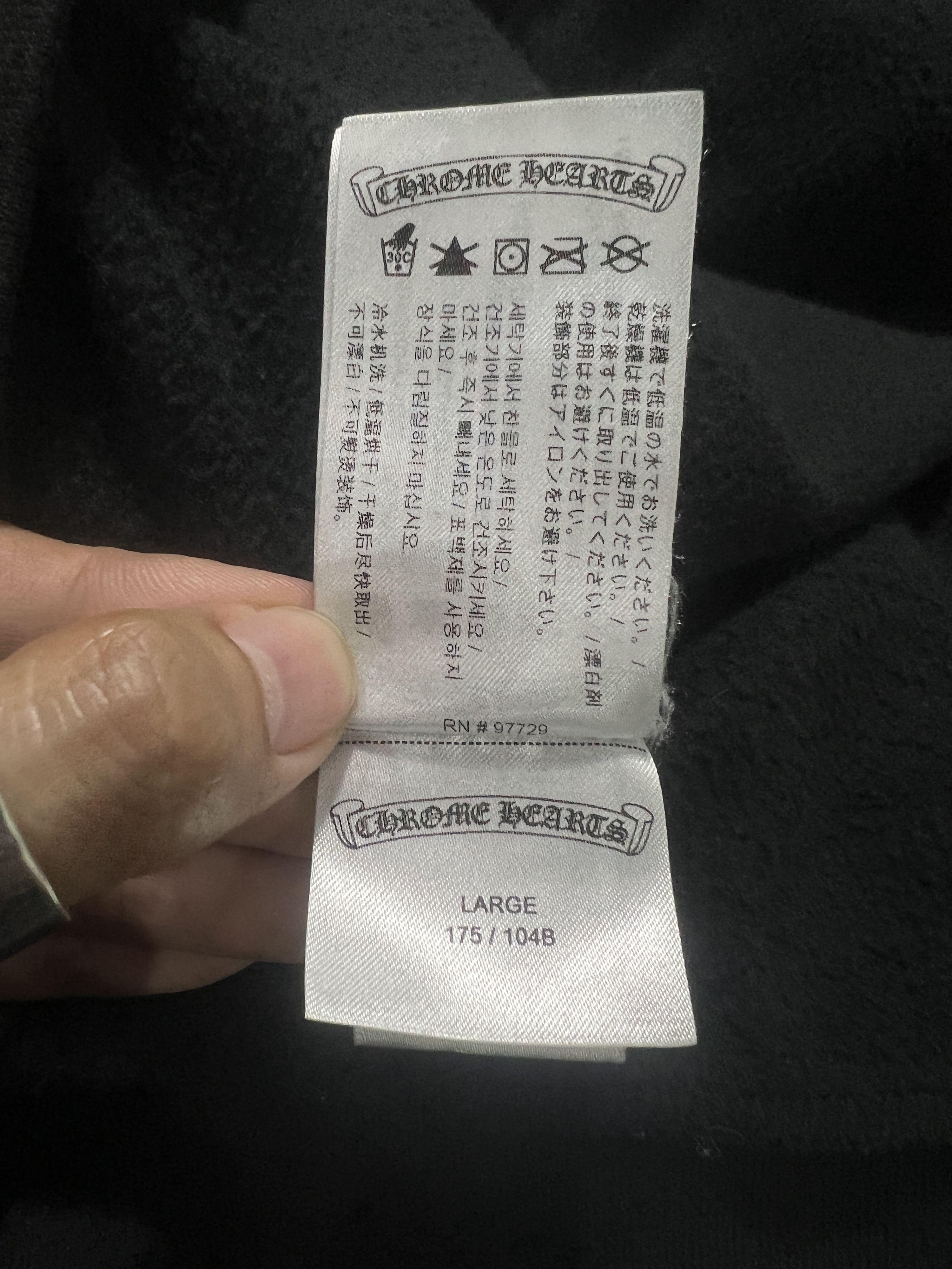 Chrome Hearts Chrome Hearts Las Vegas Welcome Sign Hoodie L Size US L / EU 52-54 / 3 - 9 Thumbnail