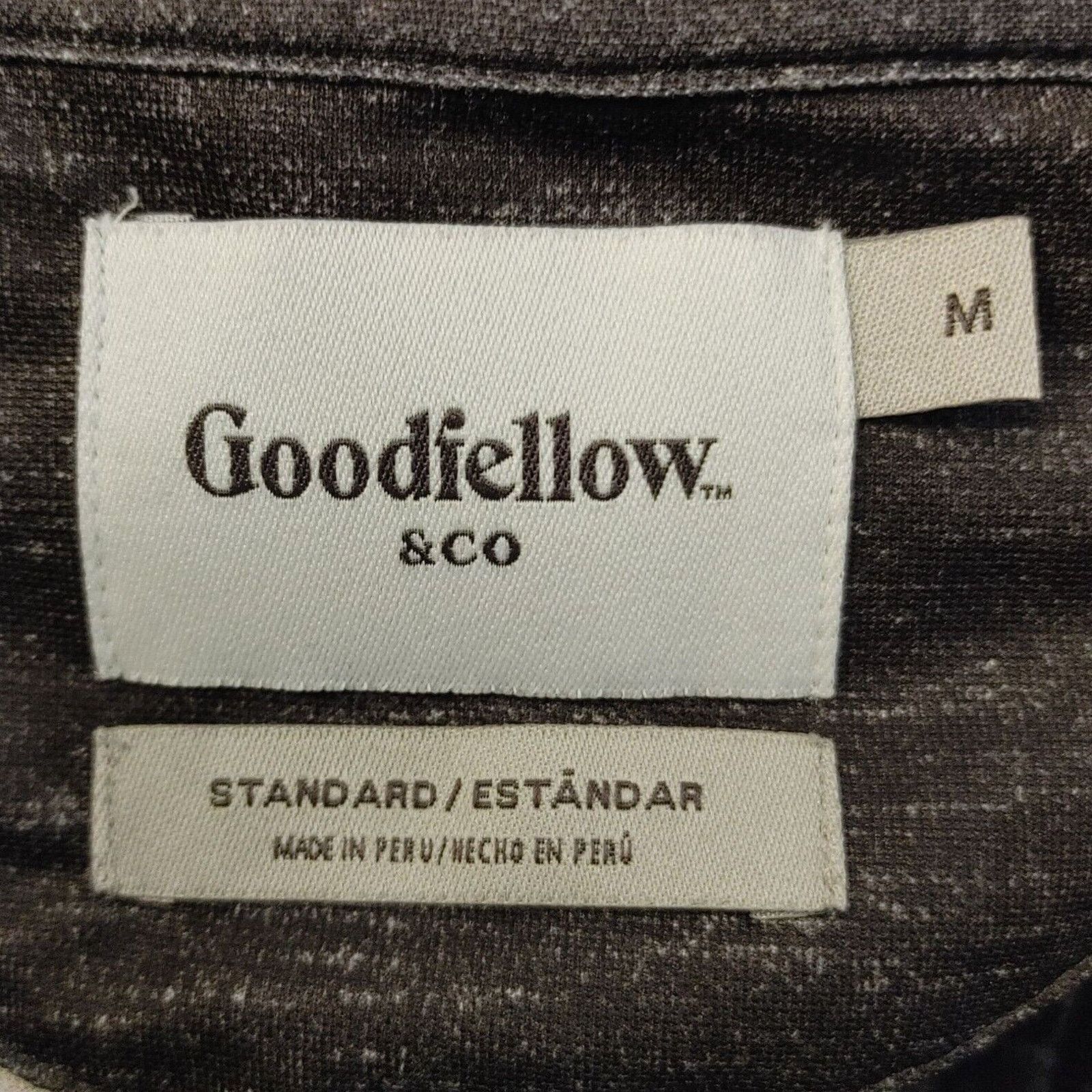 Other Goodfellow & Co. Men's Heather Gray Short Sleeve Polo T-Shir Size US M / EU 48-50 / 2 - 3 Thumbnail