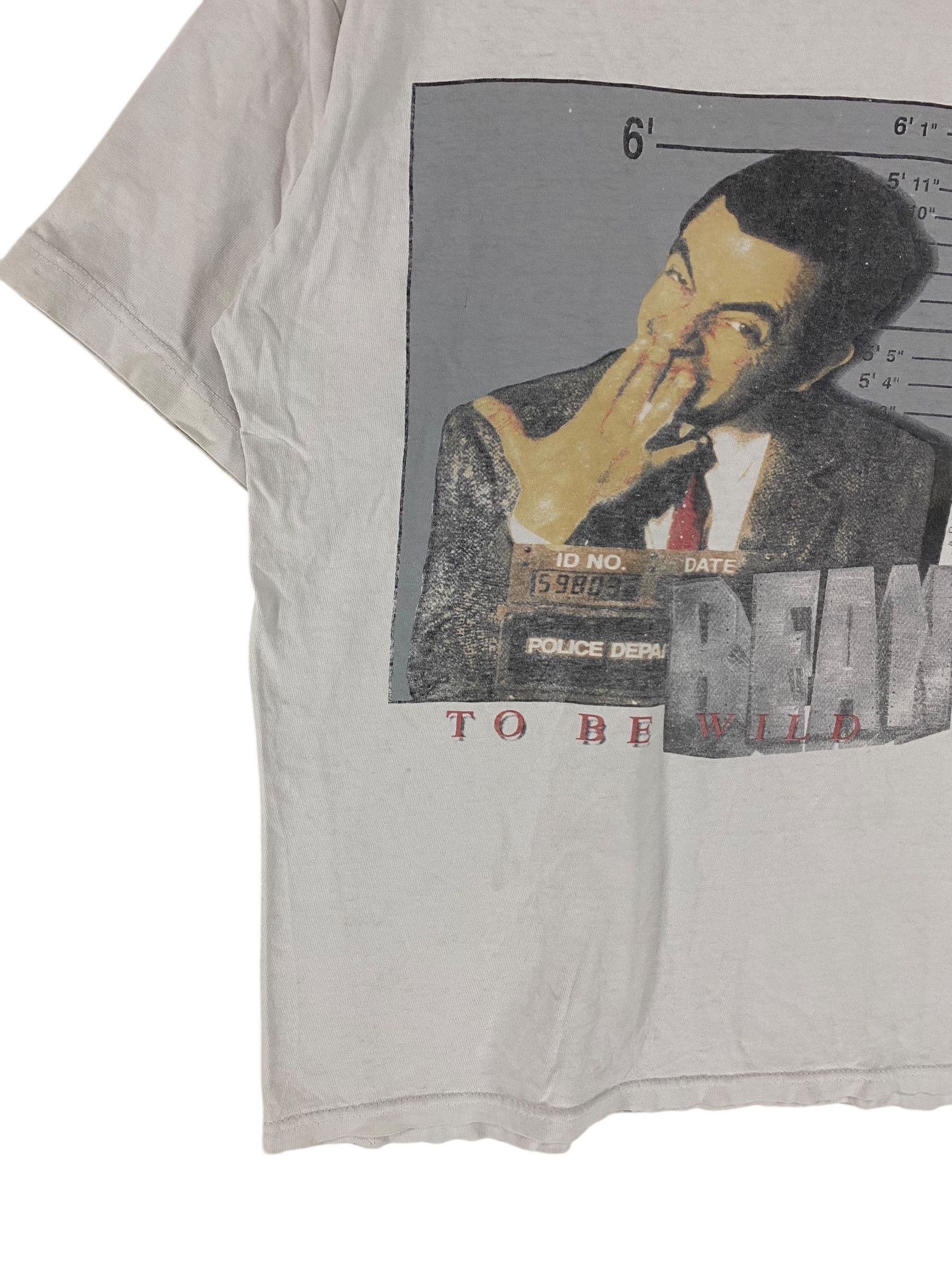 Vintage 90s Mr. Bean bean to be wild tshirt Size US M / EU 48-50 / 2 - 5 Thumbnail