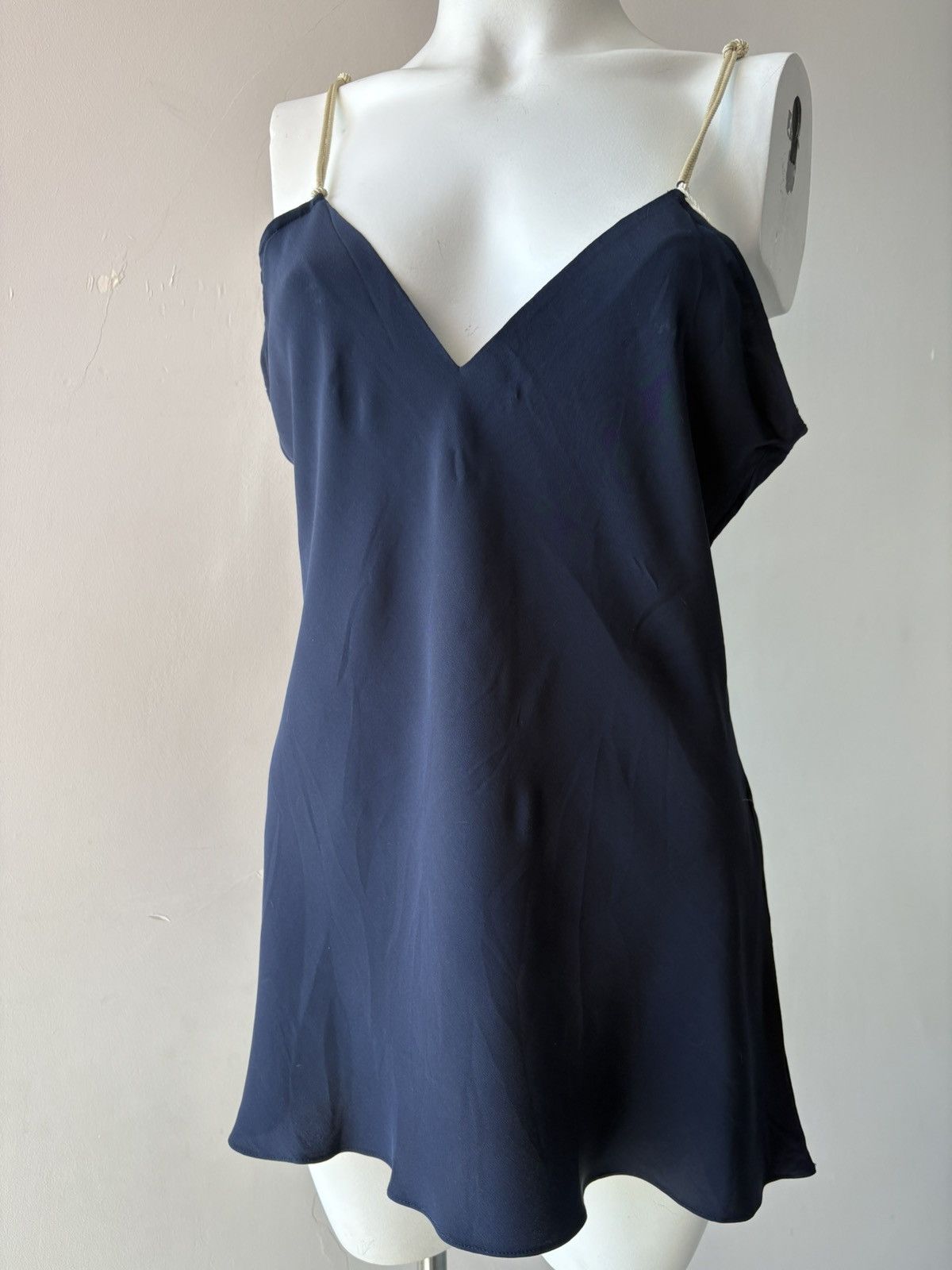 Vintage italian silk blouse Size L / US 10 / IT 46 - 6 Thumbnail