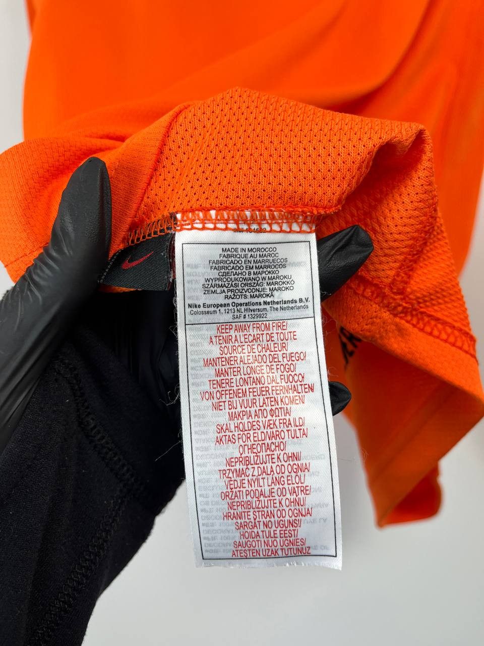 Nike Netherlands Nike 2006 Polo Shirt Orange Football Boys Size L Size US XXS / EU 40 - 6 Thumbnail