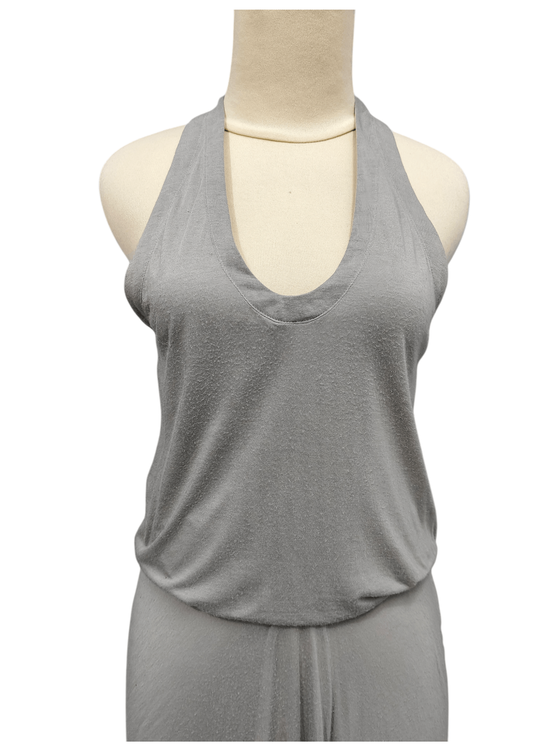 Helmut Lang Helmut Lang🔥Racerback Draped Tank Dress Minimalist Dress Size S / US 4 / IT 40 - 2 Thumbnail
