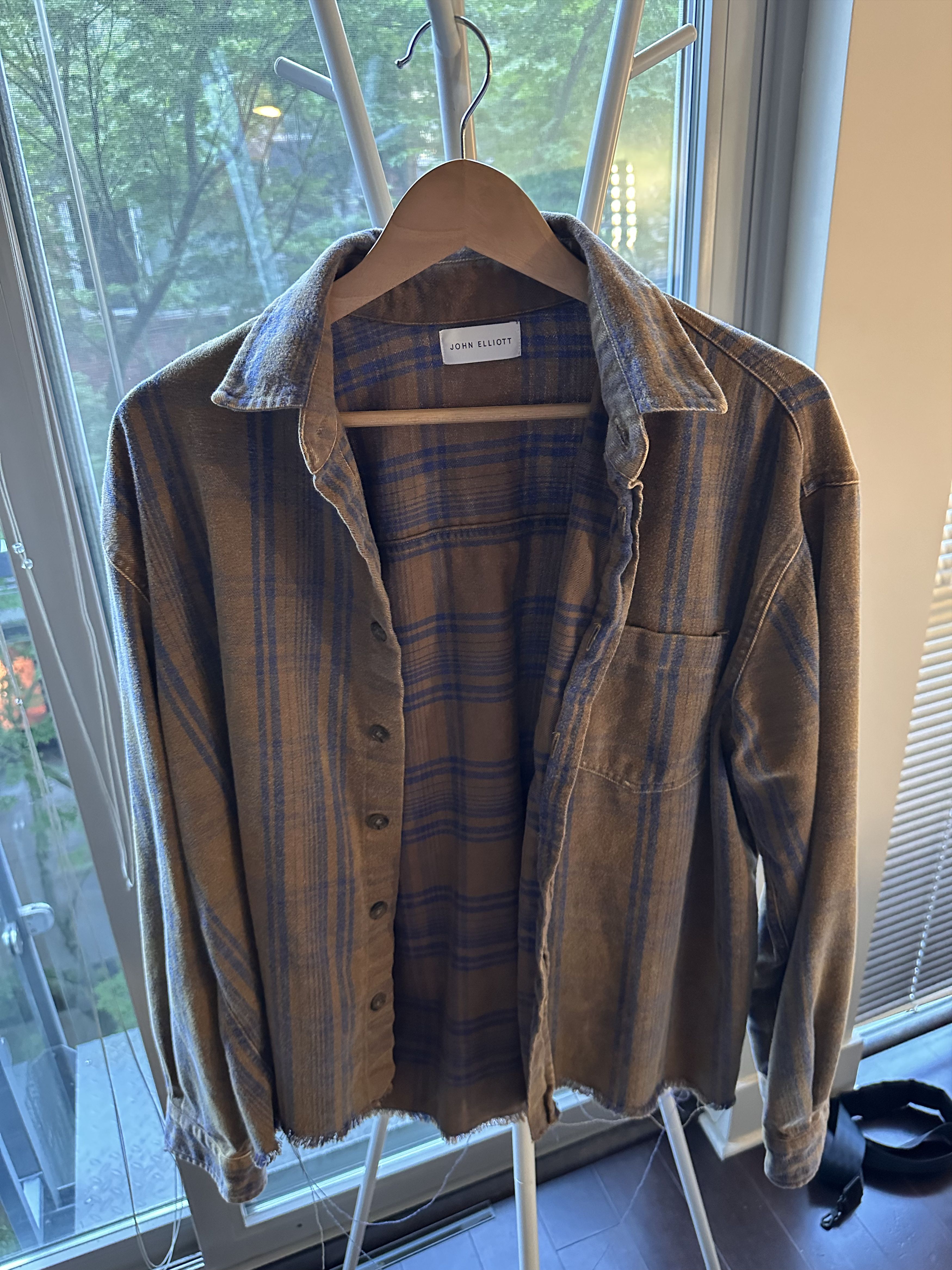 John Elliott Hemi Shirt Honey Size US S / EU 44-46 / 1 - 2 Thumbnail
