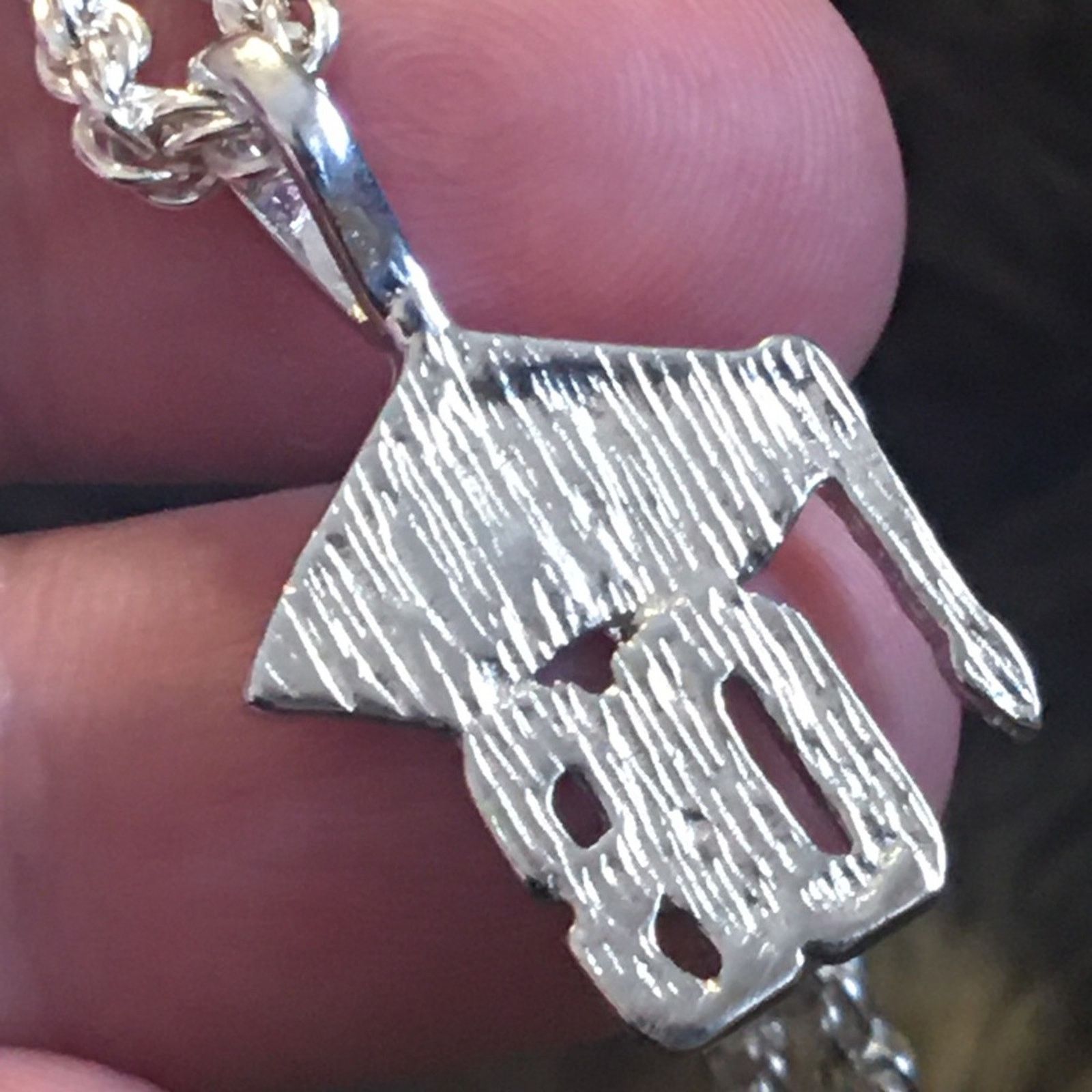 Jewelry Diamond cut accent silver ‘08 graduate necklace Size ONE SIZE - 7 Thumbnail