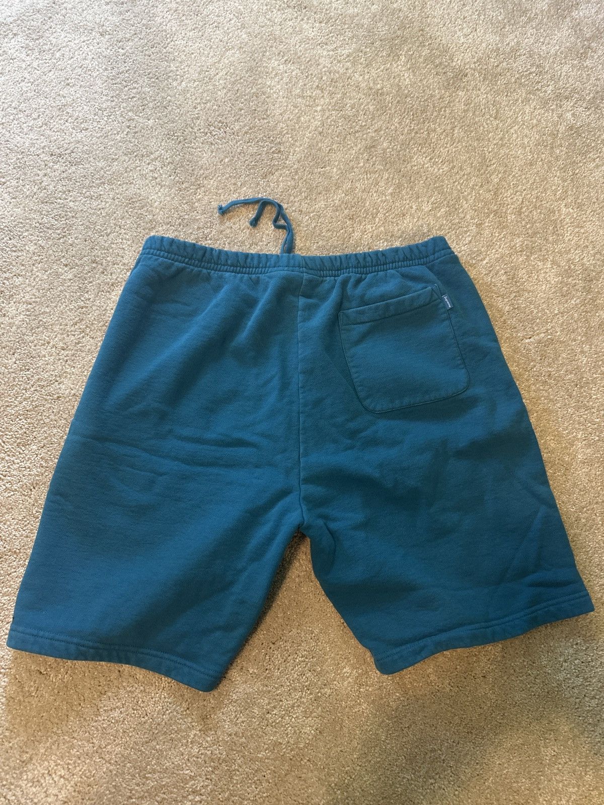 Supreme Supreme Leg Embroidery Sweatshort Dark Aqua Size US 38 / EU 54 - 2 Thumbnail