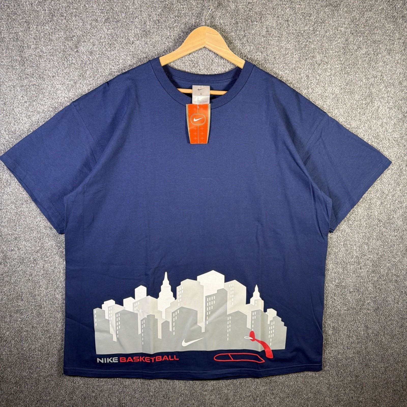 Nike Vintage Nike Shirt Mens XL Navy Y2K Basketball Wrap Around R Size US XL / EU 56 / 4 - 1 Thumbnail