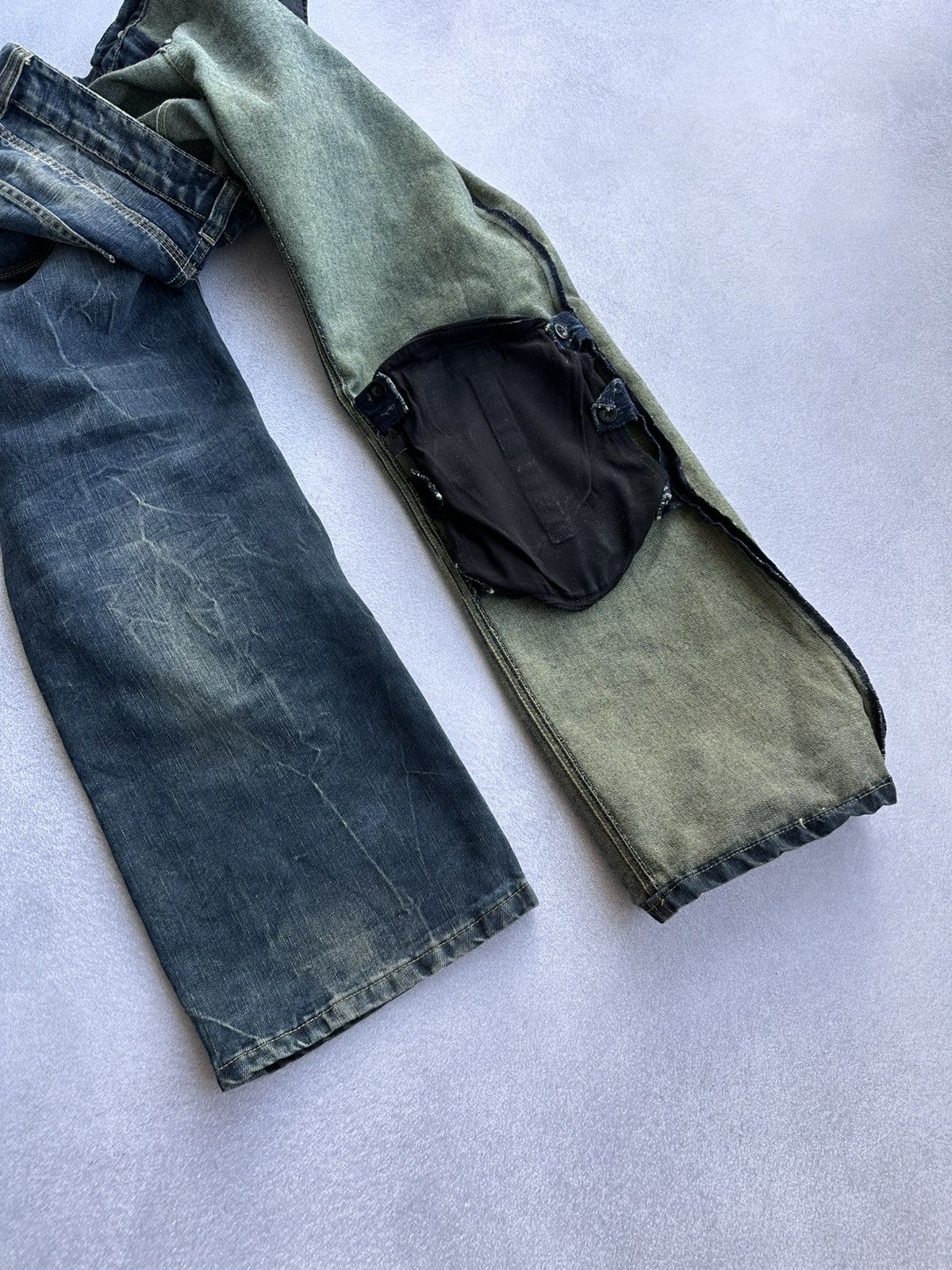Japanese Brand Vintage King Kerosin Moto Japanese Heavy Jeans Size US 27 - 10 Thumbnail