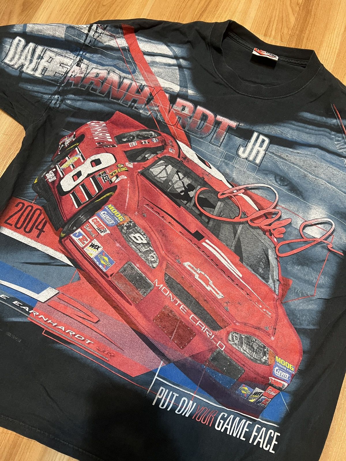 NASCAR × Vintage Dale Earnhardt Jr All Over Print Tee Size US XL / EU 56 / 4 - 2 Thumbnail