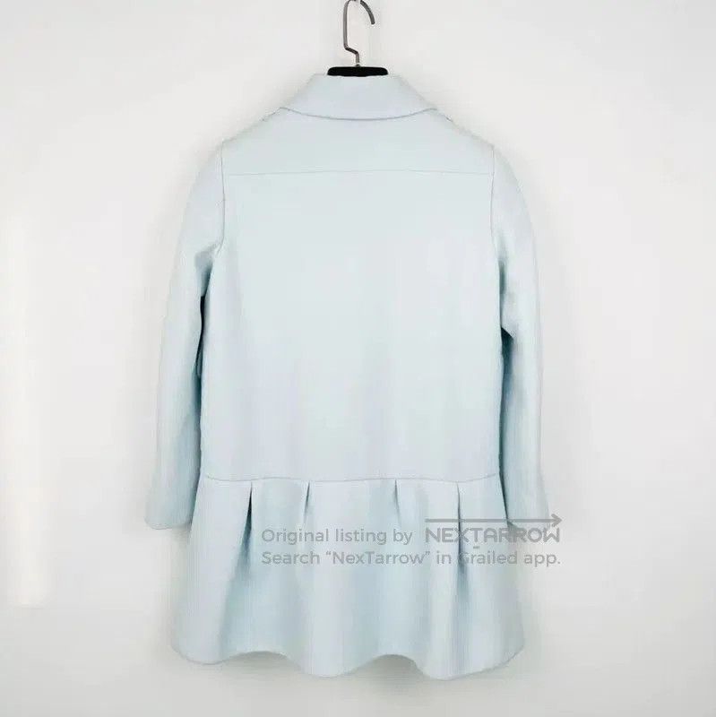 Miu Miu Miu Miu Blue Women's Coat Size S . Size S / US 4 / IT 40 - 2 Thumbnail