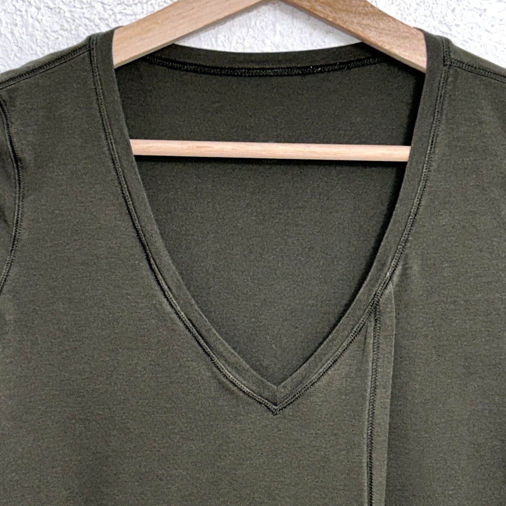 Lululemon Lululemon Knot A Problem Tee Green Short Sleeve Women’s Small Size 30" / US 8 / IT 44 - 3 Thumbnail