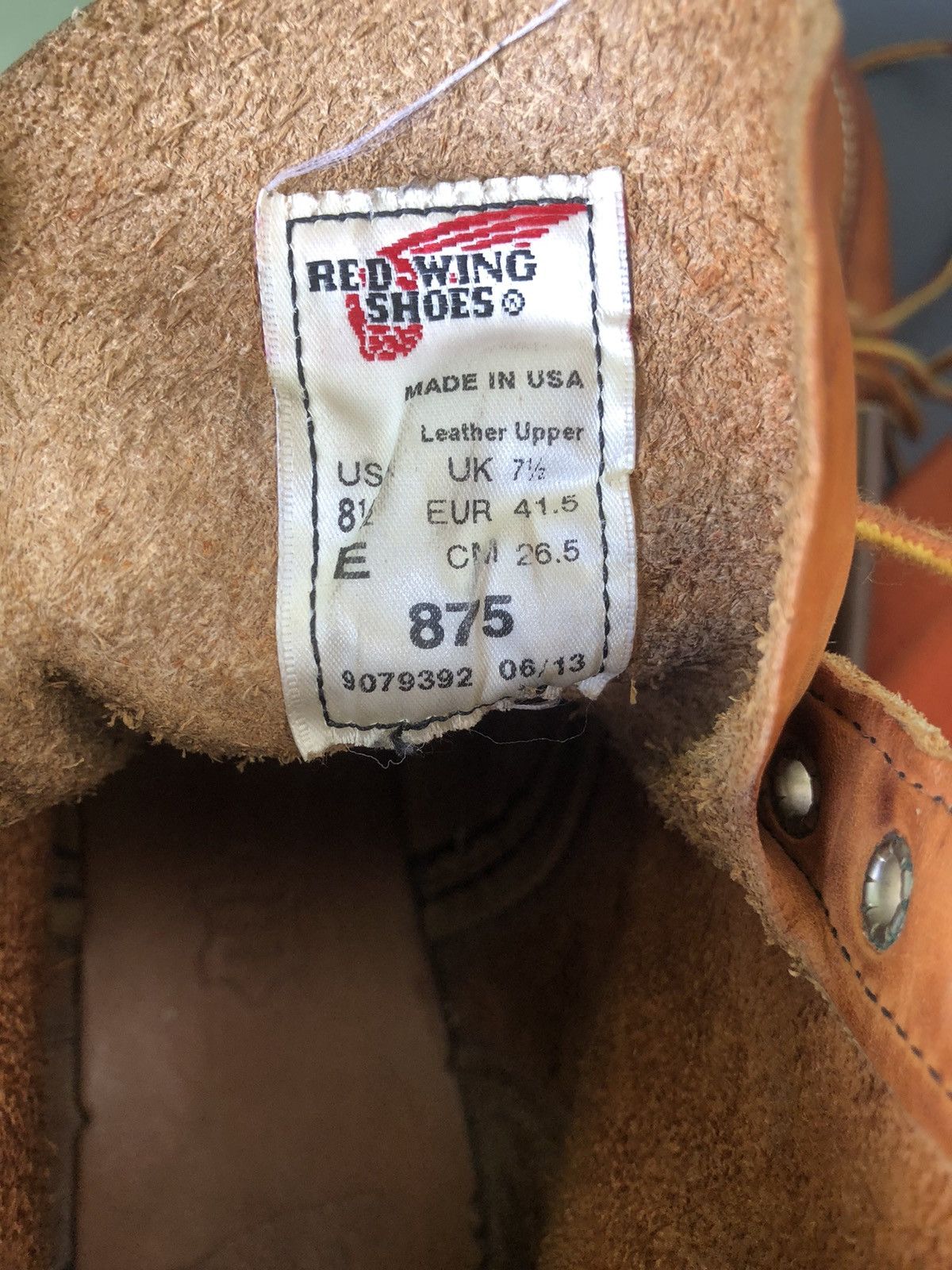 Red Wing Red Wing 875 Moc Toe Men’s Boots Size US8.5 UK7.5 Made In 🇺🇸 Size US 8.5 / EU 41-42 - 9 Thumbnail