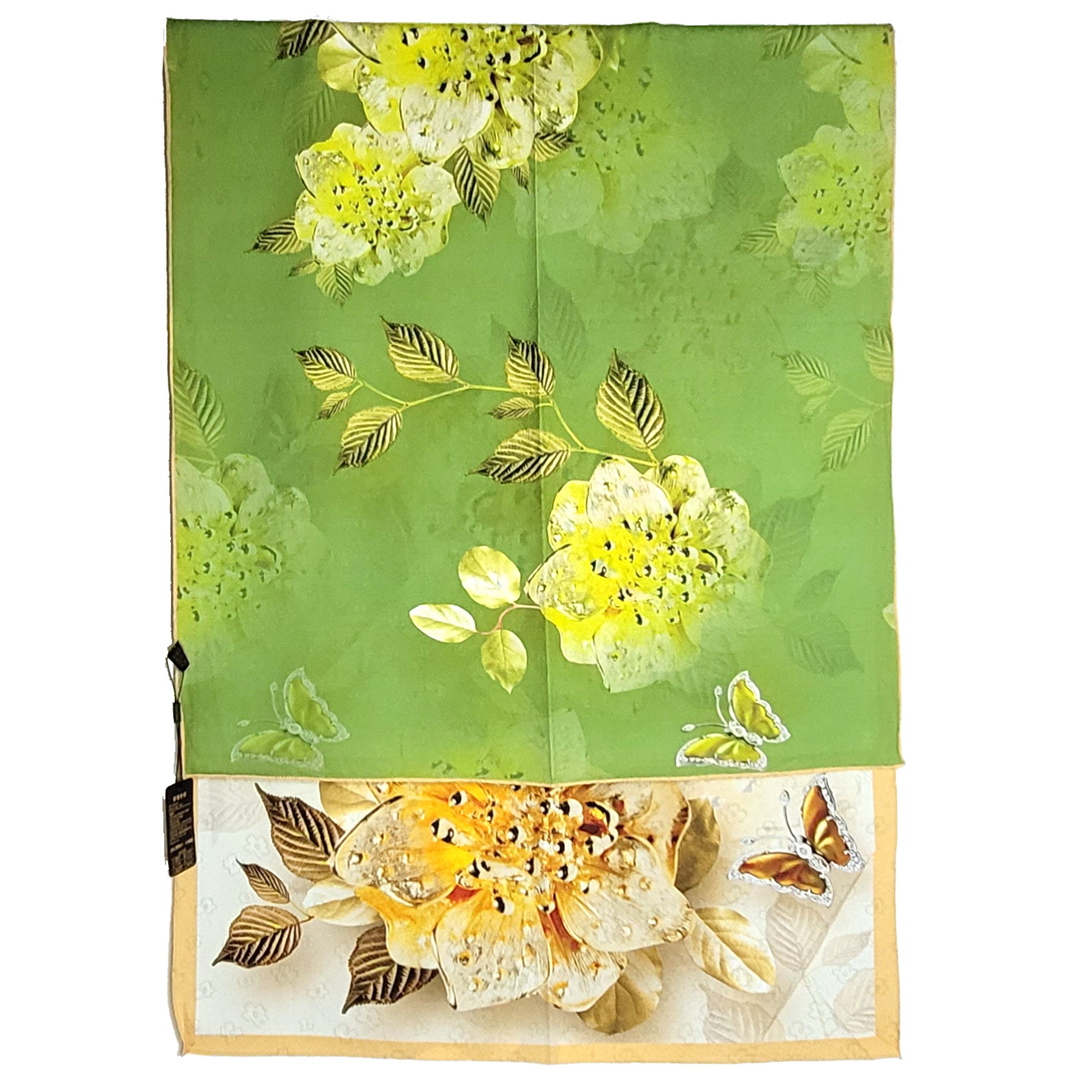 Other Double-Sided Silk Scarf 27"x70" Long Rectangle 3324 Size ONE SIZE - 2 Thumbnail