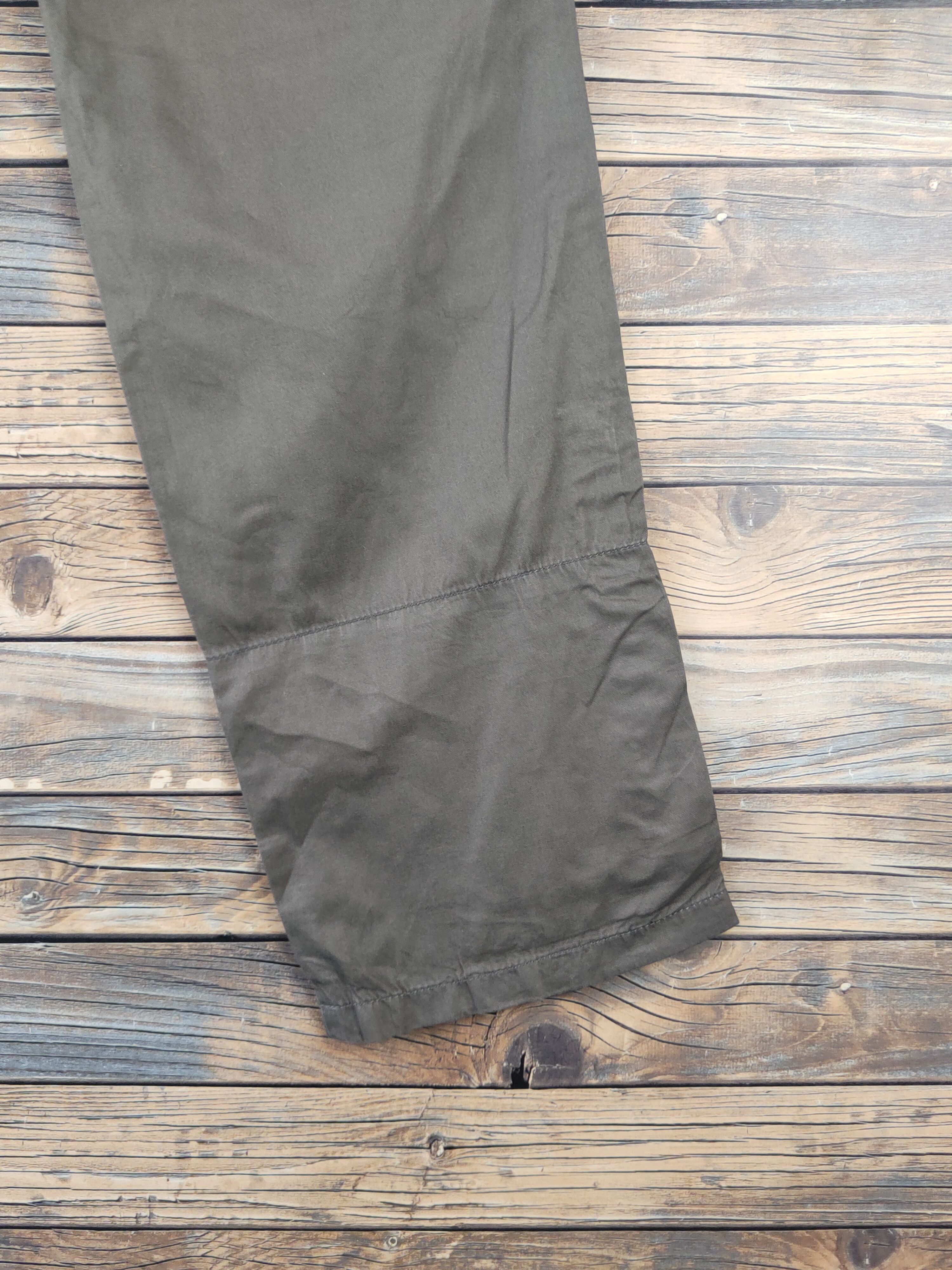 Japanese Brand DL Japanese Brand Dark Olive Multipocket Cargo Pants #2116 Size US 32 / EU 48 - 11 Thumbnail