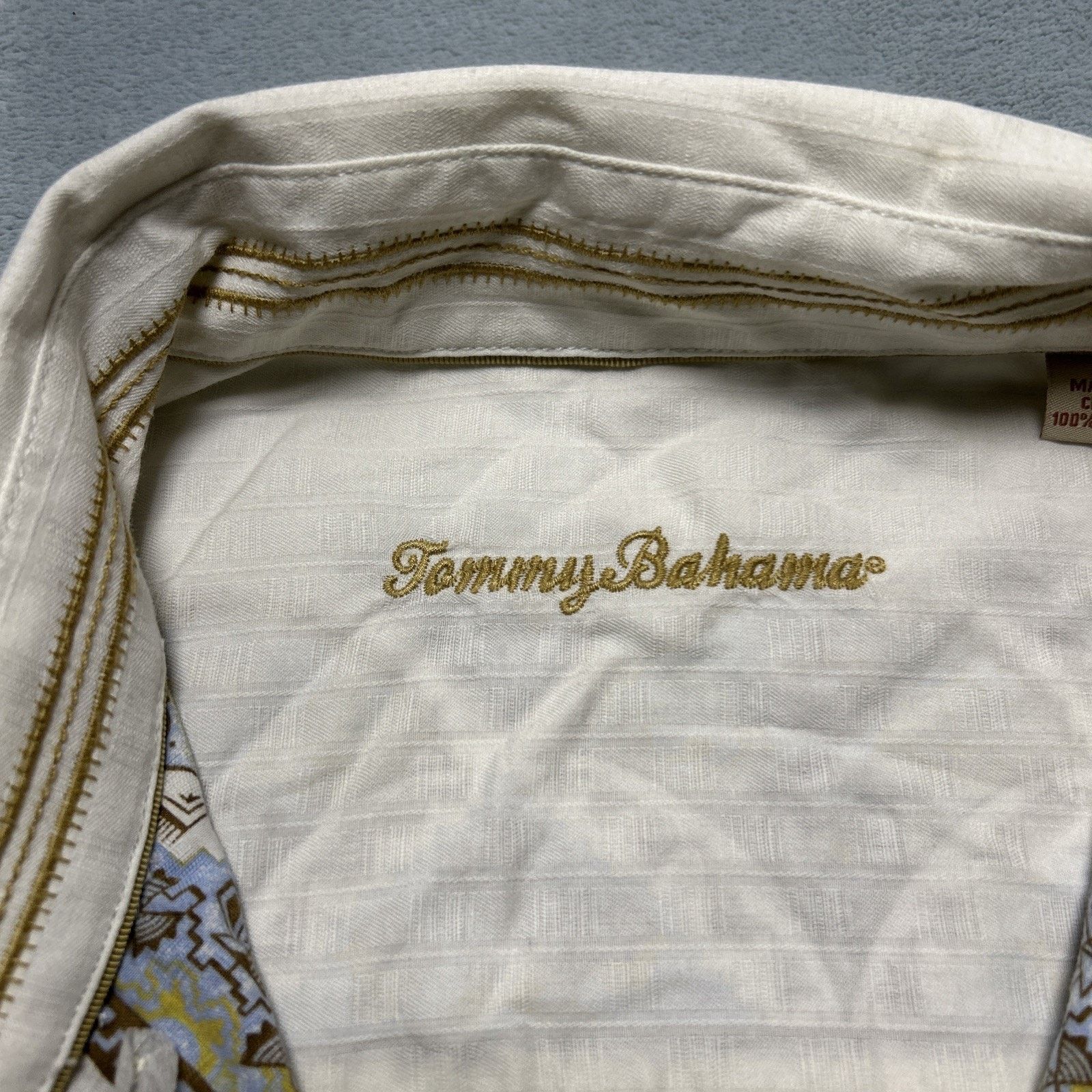 Tommy Bahama Tommy Bahama Native Button Up Shirt XL Long Sleeve Cotton Size US XL / EU 56 / 4 - 4 Thumbnail
