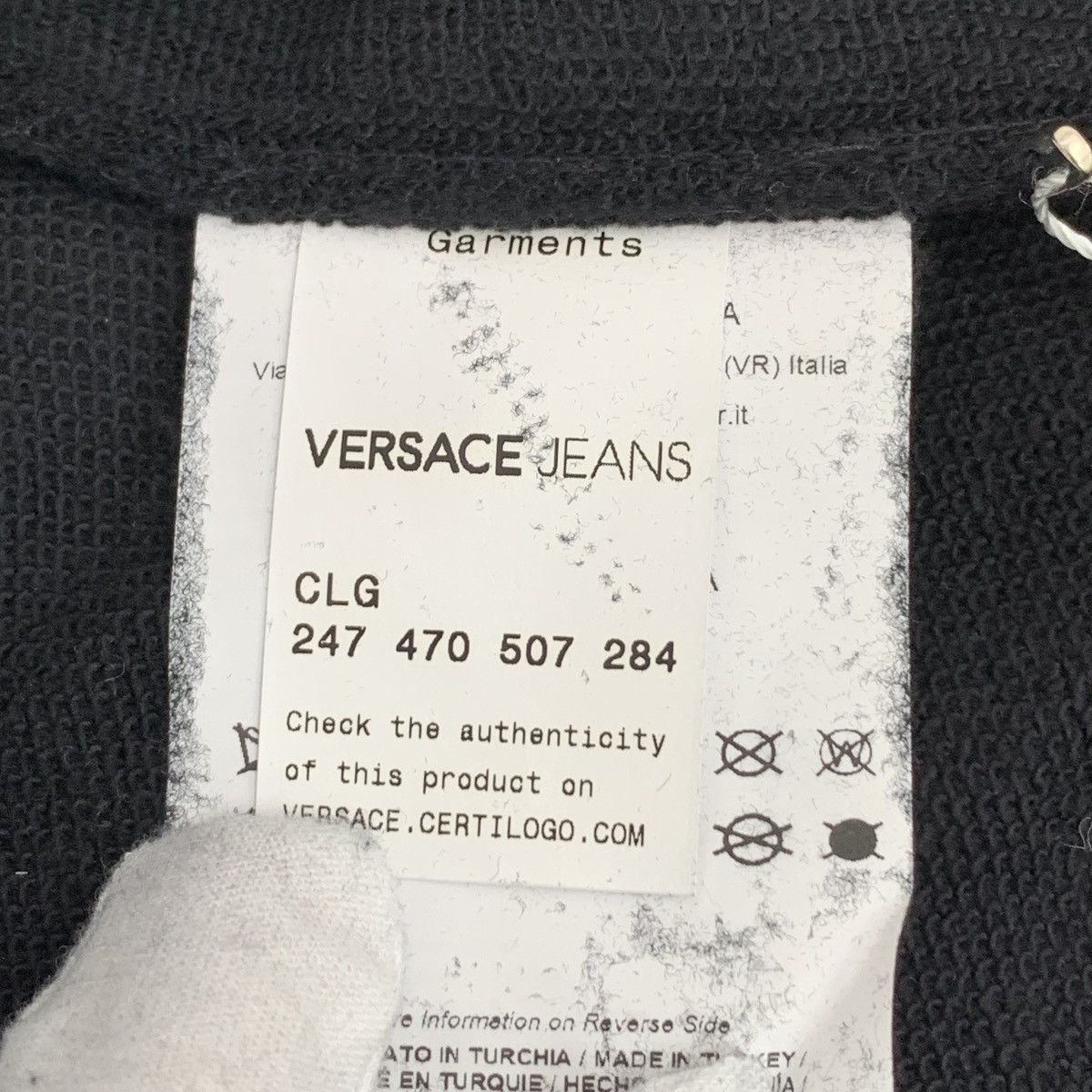 Versace Versace Logo Pattern Printed Long Sleeve Sweatshirt K26WX Size US L / EU 52-54 / 3 - 7 Thumbnail