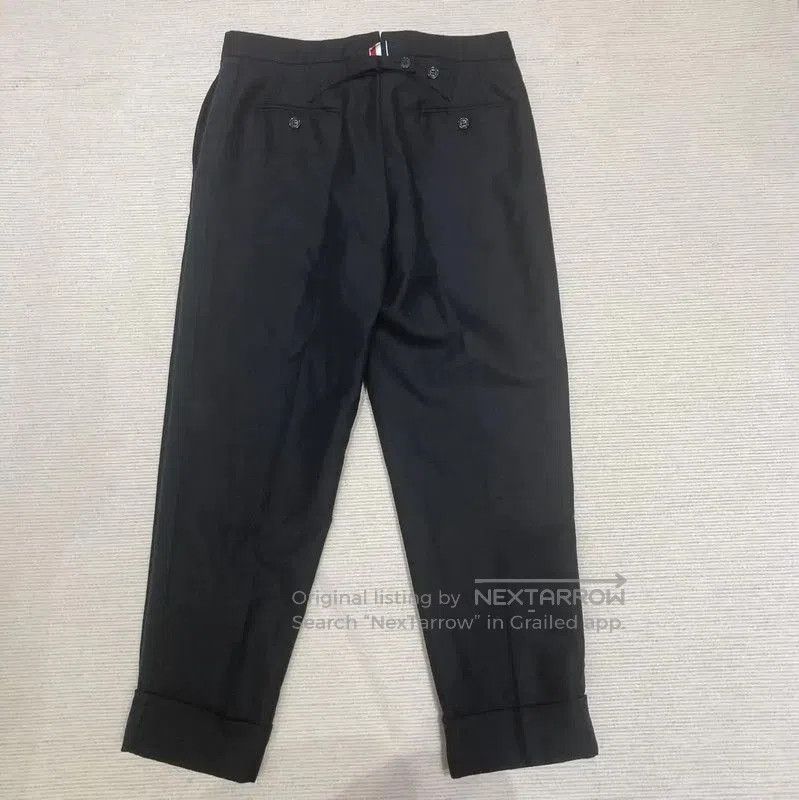 Thom Browne Thom Browne Black Striped Casual Pants . Size 28" / US 6 / IT 42 - 2 Thumbnail
