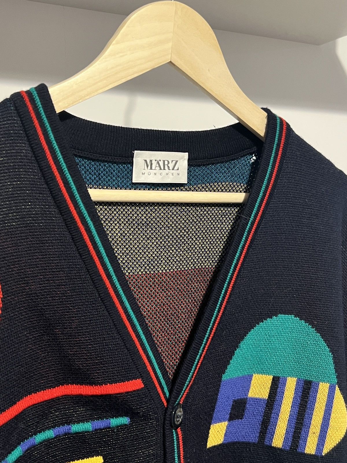 Japanese Brand × Vintage Cardigan Marz Munchen Vintage Streetwear Rare Size US L / EU 52-54 / 3 - 4 Thumbnail