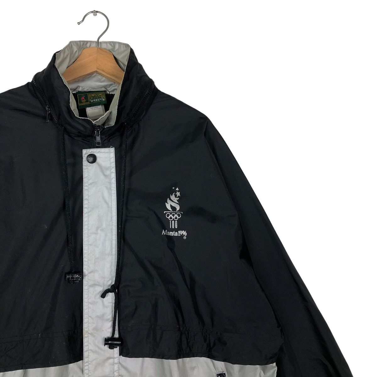 Japanese Brand 🔥Vintage Speedo Atlanta 1996 Olympic Big Logo Jacket Size US M / EU 48-50 / 2 - 5 Thumbnail