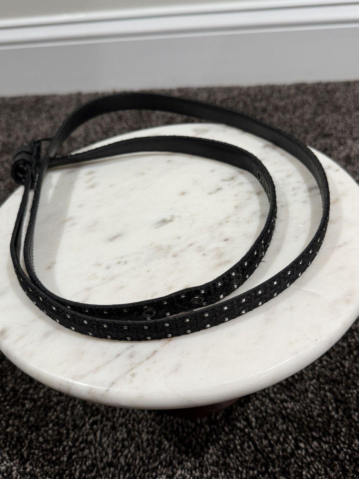 Haider Ackermann Haider Ackermann Leather / Fabric Thin Belt Size ONE SIZE - 3 Thumbnail