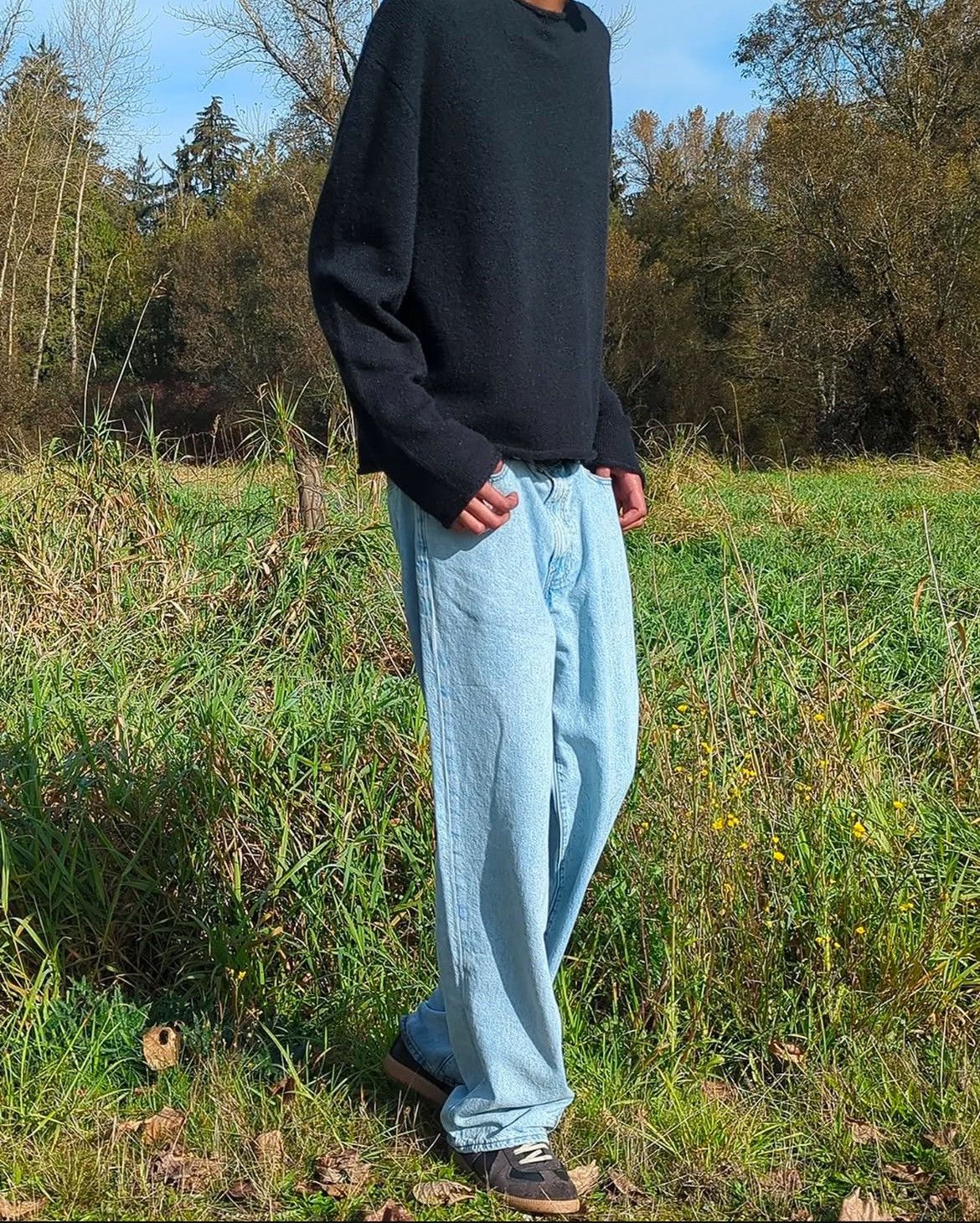 Other Prolixo Mohair Knit Sweater in Jet Black Size US S / EU 44-46 / 1 - 2 Thumbnail