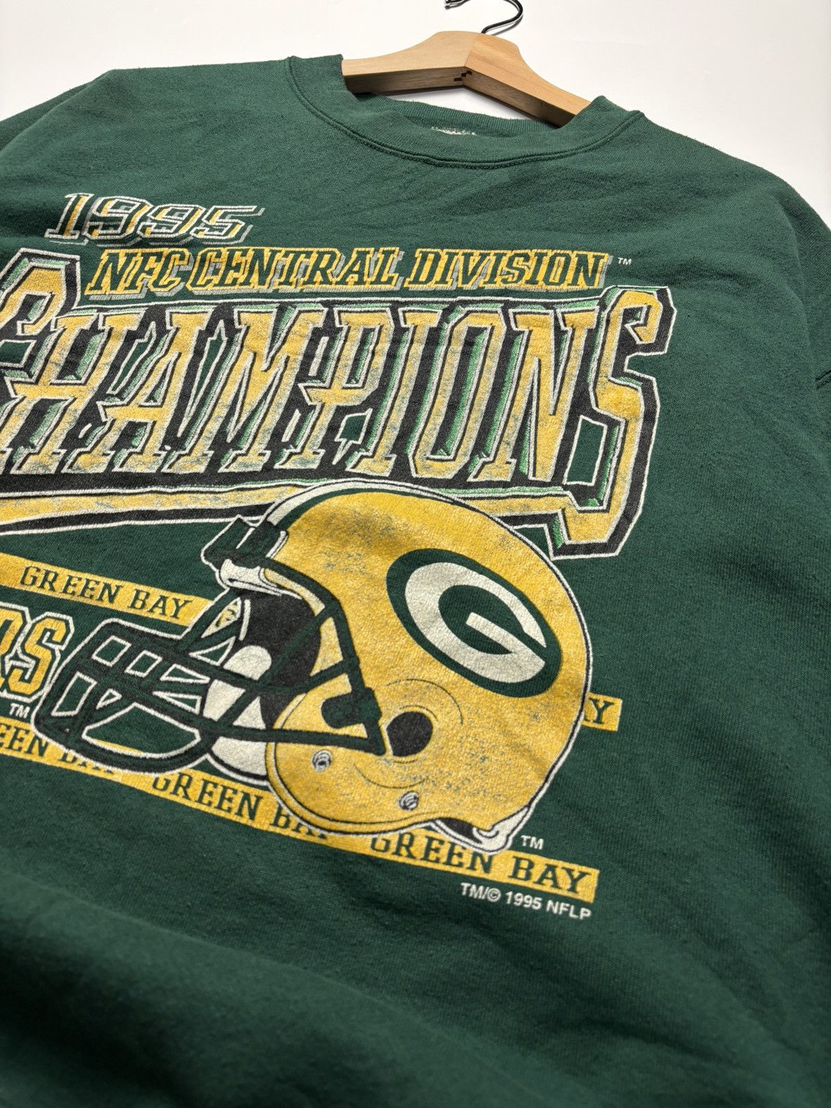 NFL × Vintage Vintage green bay packers sweatshirt Size US L / EU 52-54 / 3 - 2 Thumbnail