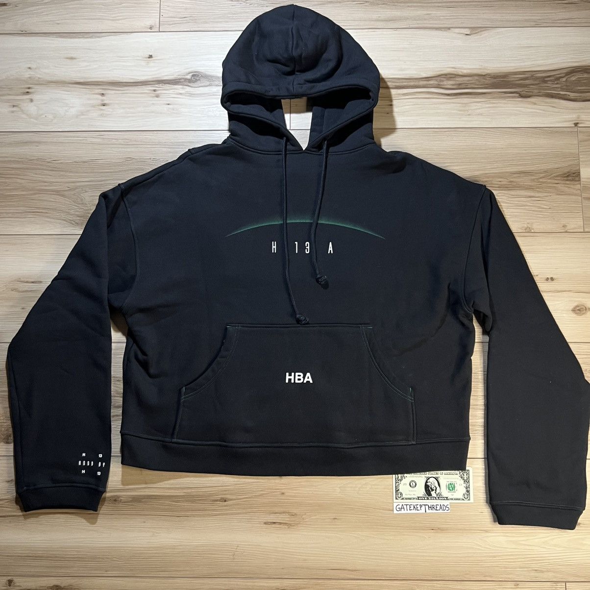 Hood By Air Hood by Air Oversized Hoodie Double Sided Reversible Black Size US XL / EU 56 / 4 - 2 Thumbnail