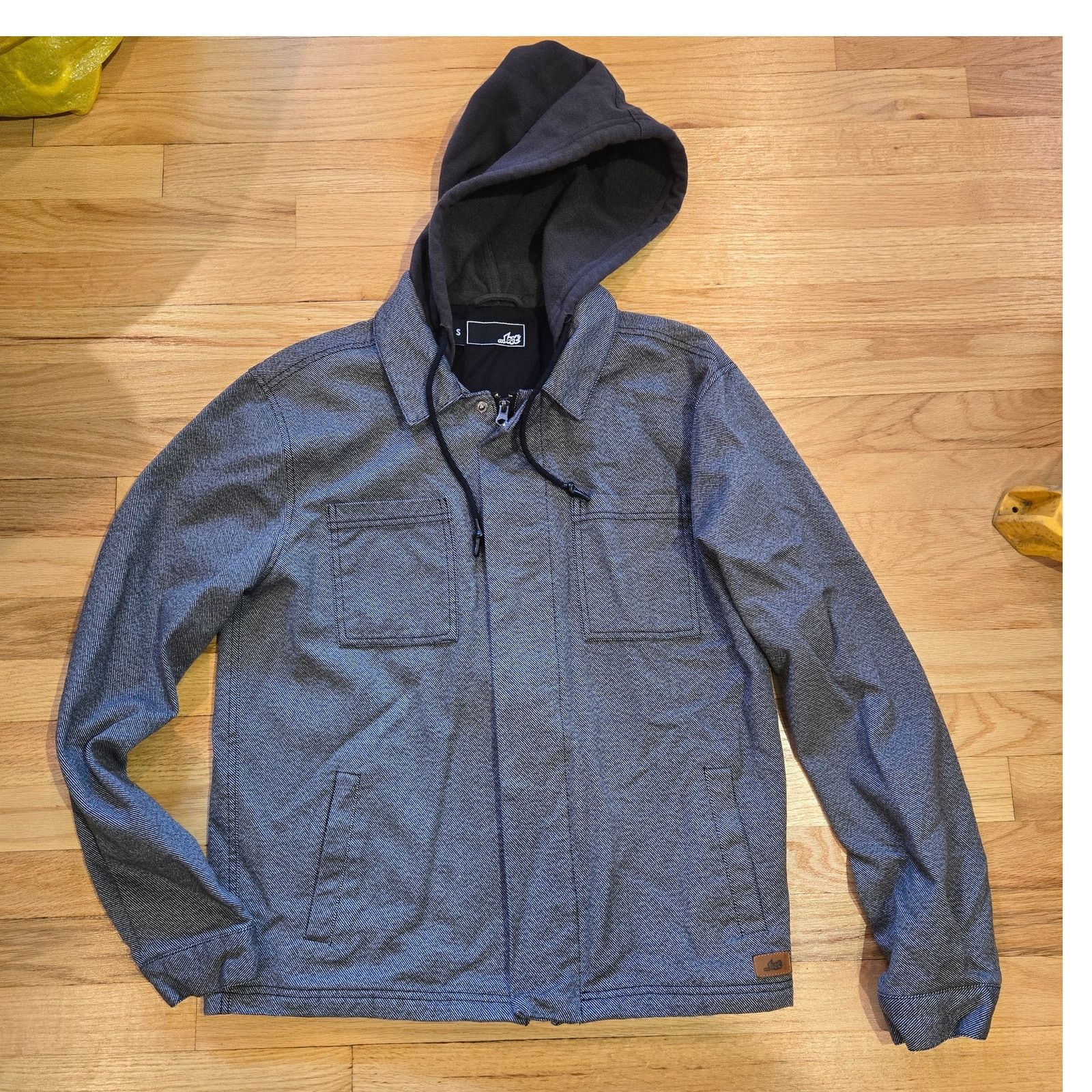 Other LOST The Billy Mens Jacket sz S gray w/ hood Size US S / EU 44-46 / 1 - 1 Thumbnail