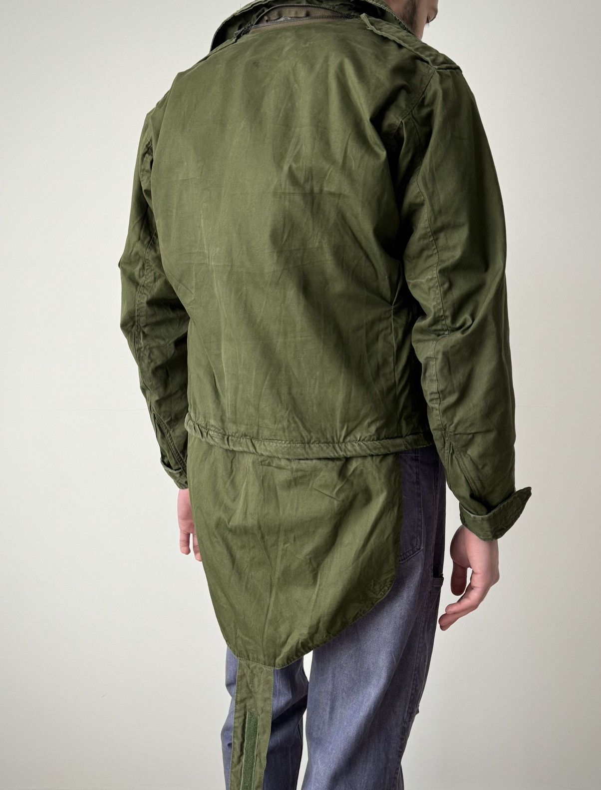 Vintage 1985 Dated British Army RAF MK3 Cold Weather Flying Jacket Size US M / EU 48-50 / 2 - 2 Thumbnail