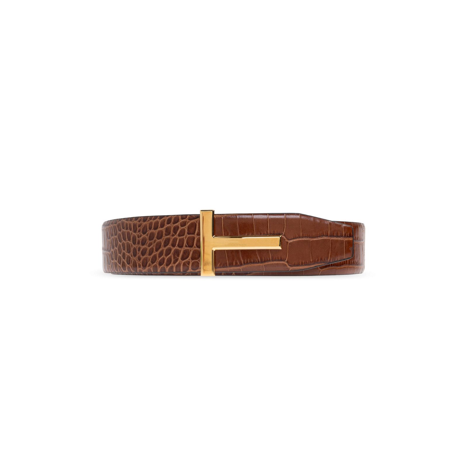 Tom Ford TOM FORD Brown Double-Sided Belt New & Authentic (Men's size Size ONE SIZE - 1 Thumbnail