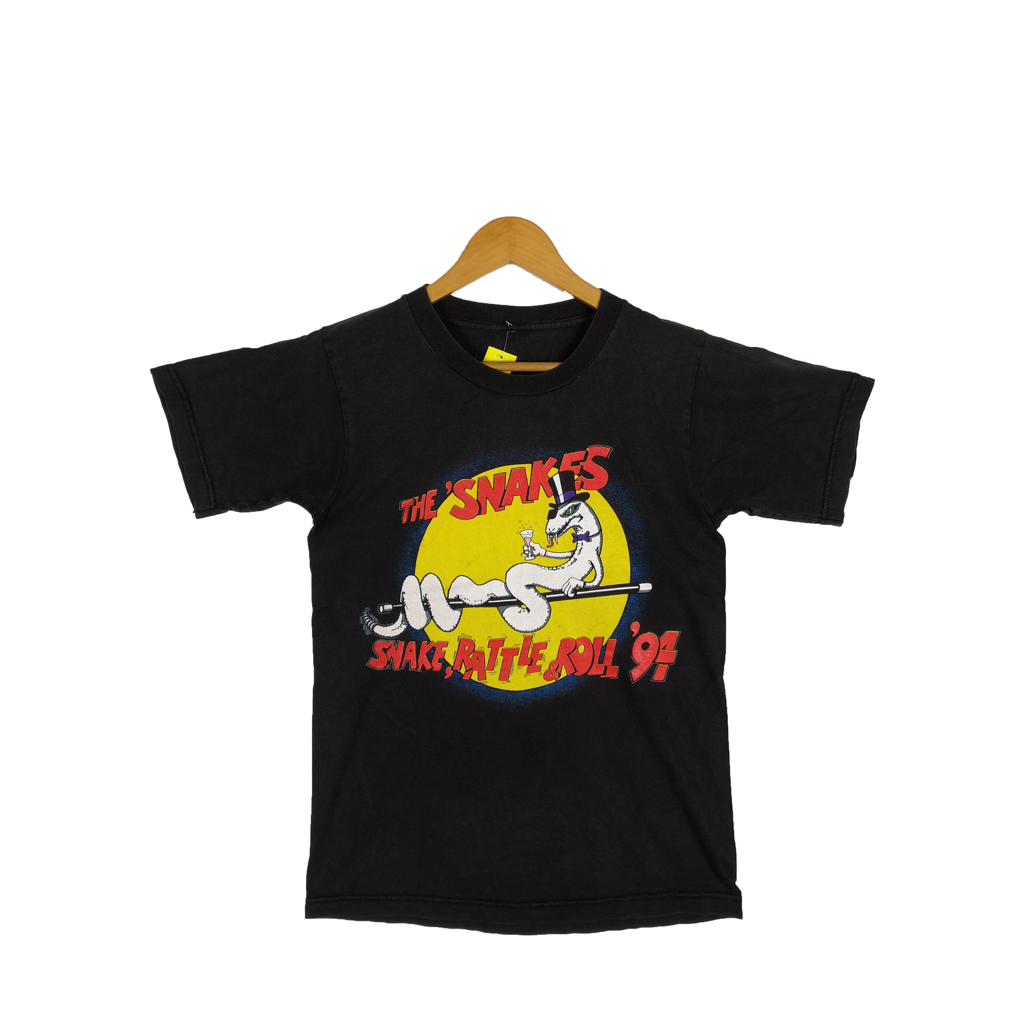Band Tees Vintage The Snakes T-Shirt Band Snake Rattle and Roll Size US XS / EU 42 / 0 - 1 Thumbnail