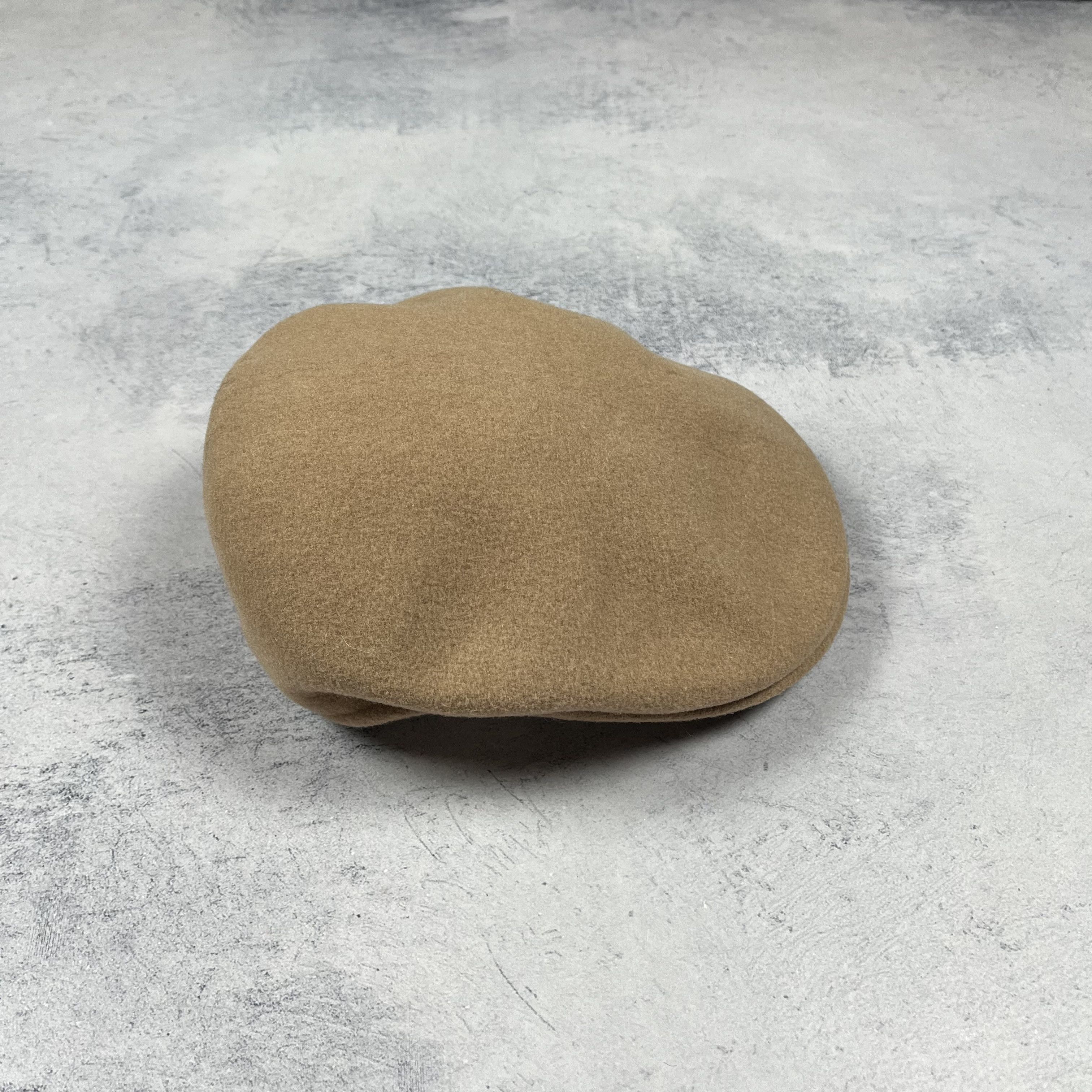 Kangol Ladies Kangol 100% Wool Flat Cap Beige Size ONE SIZE - 12 Thumbnail