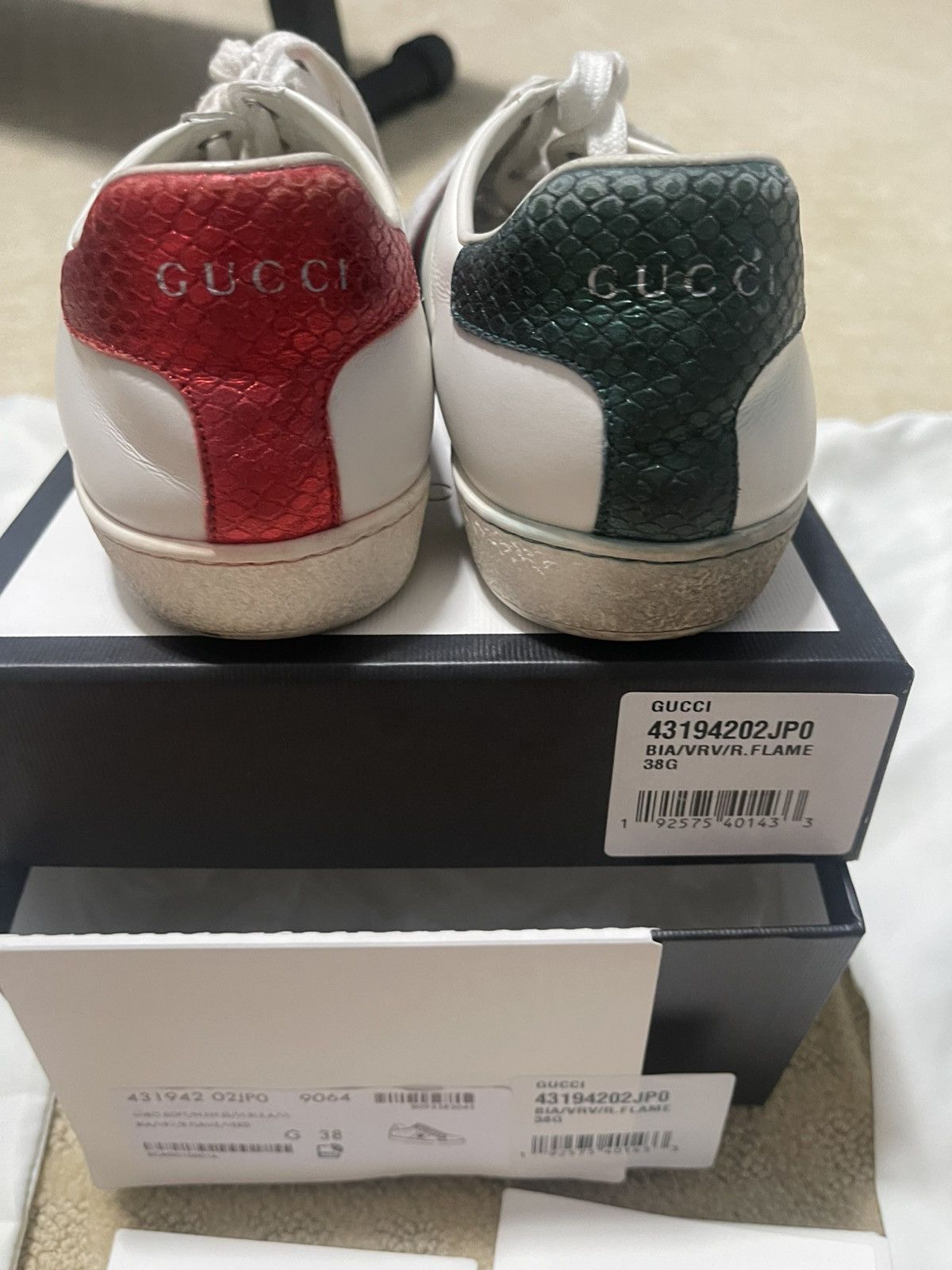 Gucci Ace sneaker with bee Size US 7 / EU 40 - 4 Thumbnail