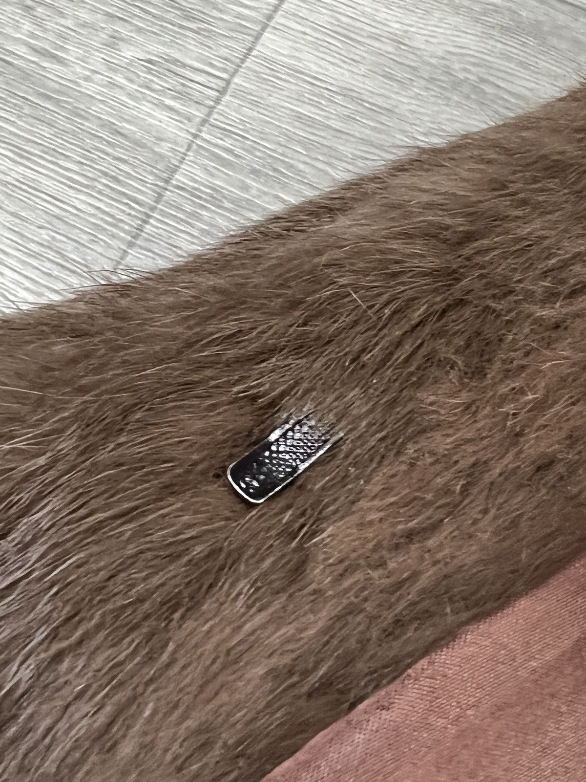 Other Vintage French Coney Fur coat Rabbit fur Brown Winter coat Size S / US 4 / IT 40 - 11 Thumbnail
