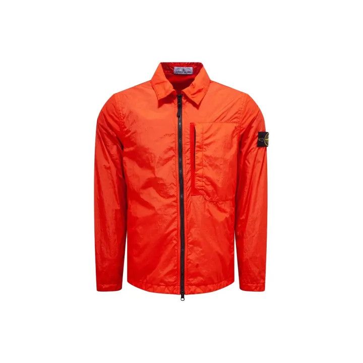 Stone Island Stone Island Orange Zip-Up Long Sleeve Jacket Size US M / EU 48-50 / 2 - 1 Thumbnail
