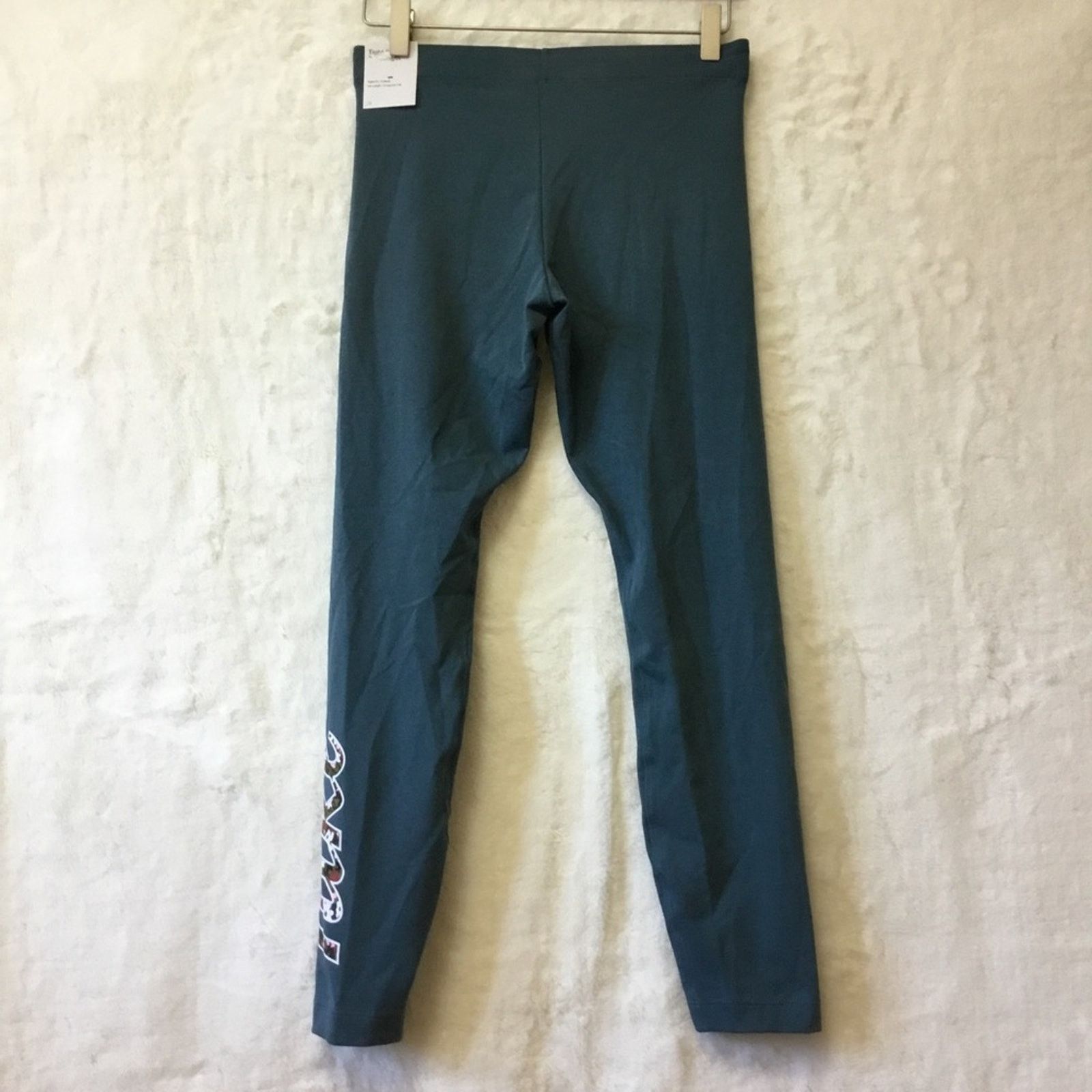 Nike Nike Dark Green 7/8 Leggings Size 28" / US 6 / IT 42 - 2 Thumbnail
