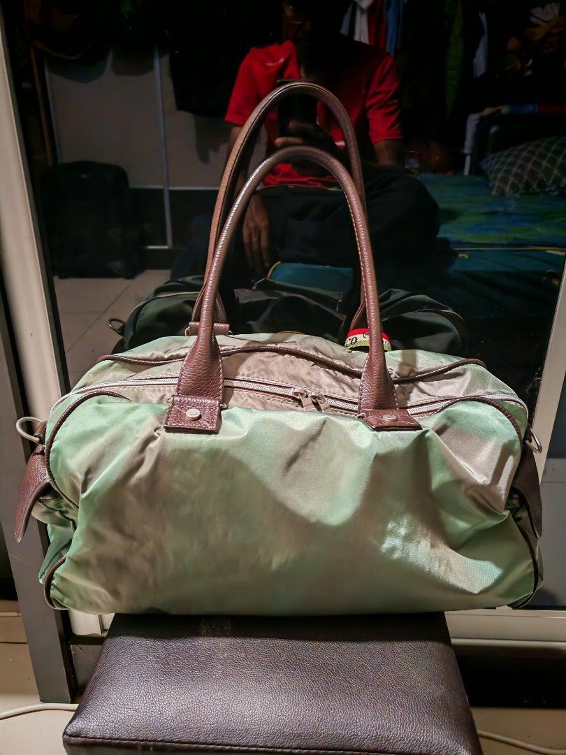Orobianco Orobianco Giacomo Valentini Nylon Leather Bag Italy Size ONE SIZE - 2 Thumbnail