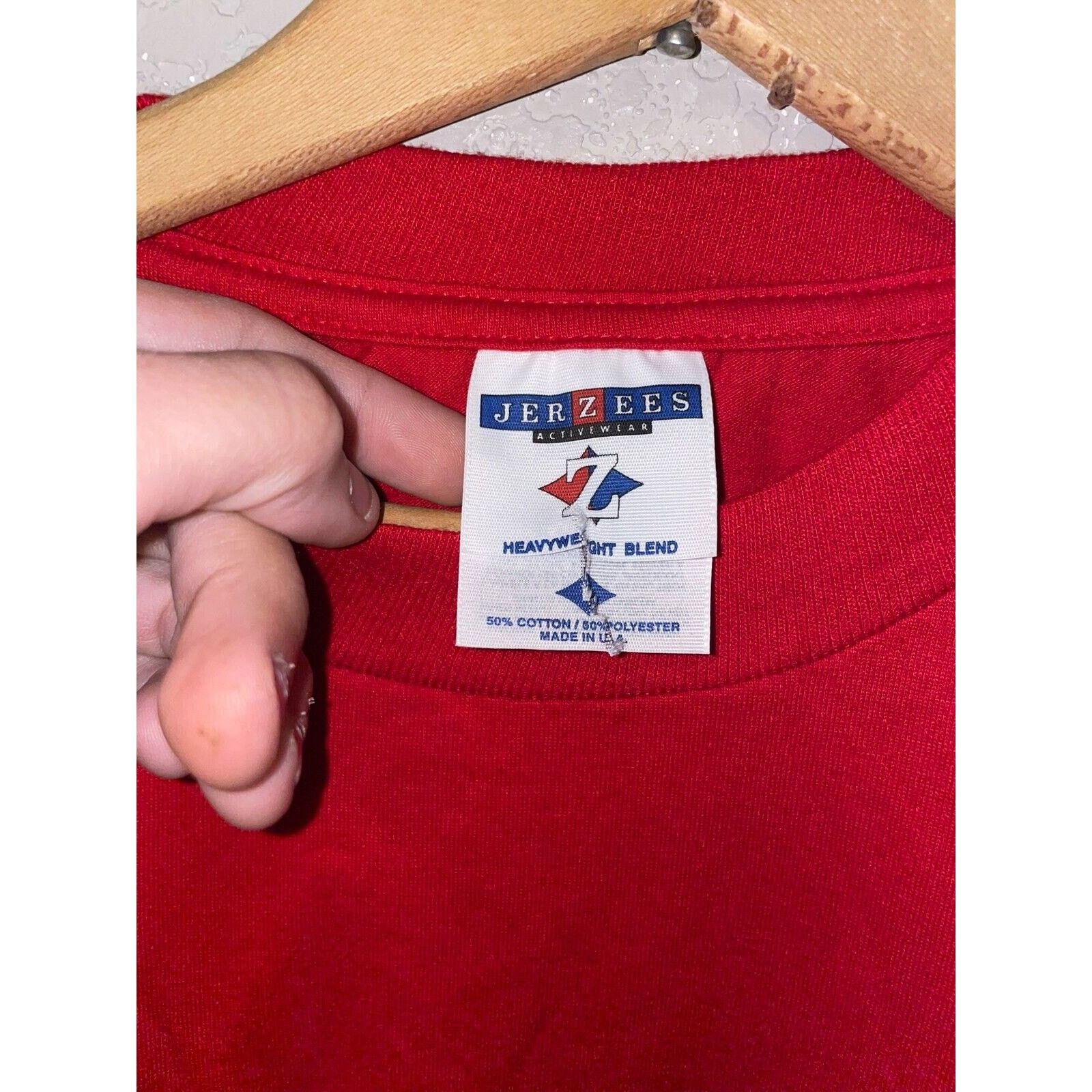 Jerzees Vintage ASMSU Shirt Film Staff Red Movie Tee 90s VTG L Large Size US L / EU 52-54 / 3 - 3 Thumbnail