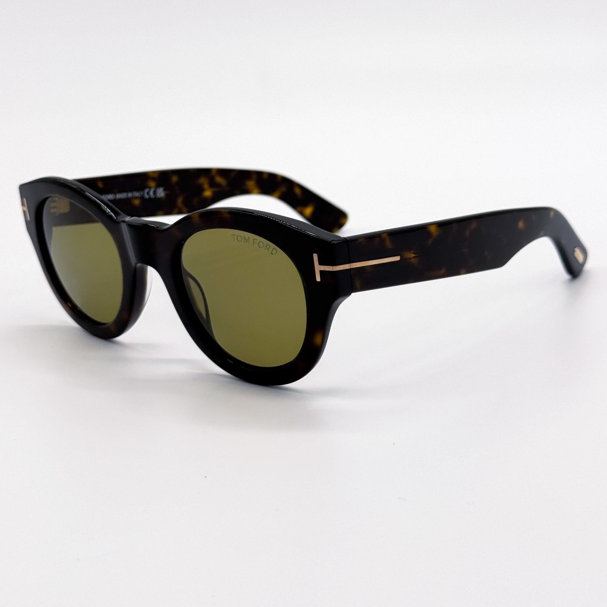Tom Ford NEW TOM FORD LUCINDA SUNGLASSES TF1212 52N HAVANA FT1212 Size ONE SIZE - 4 Thumbnail