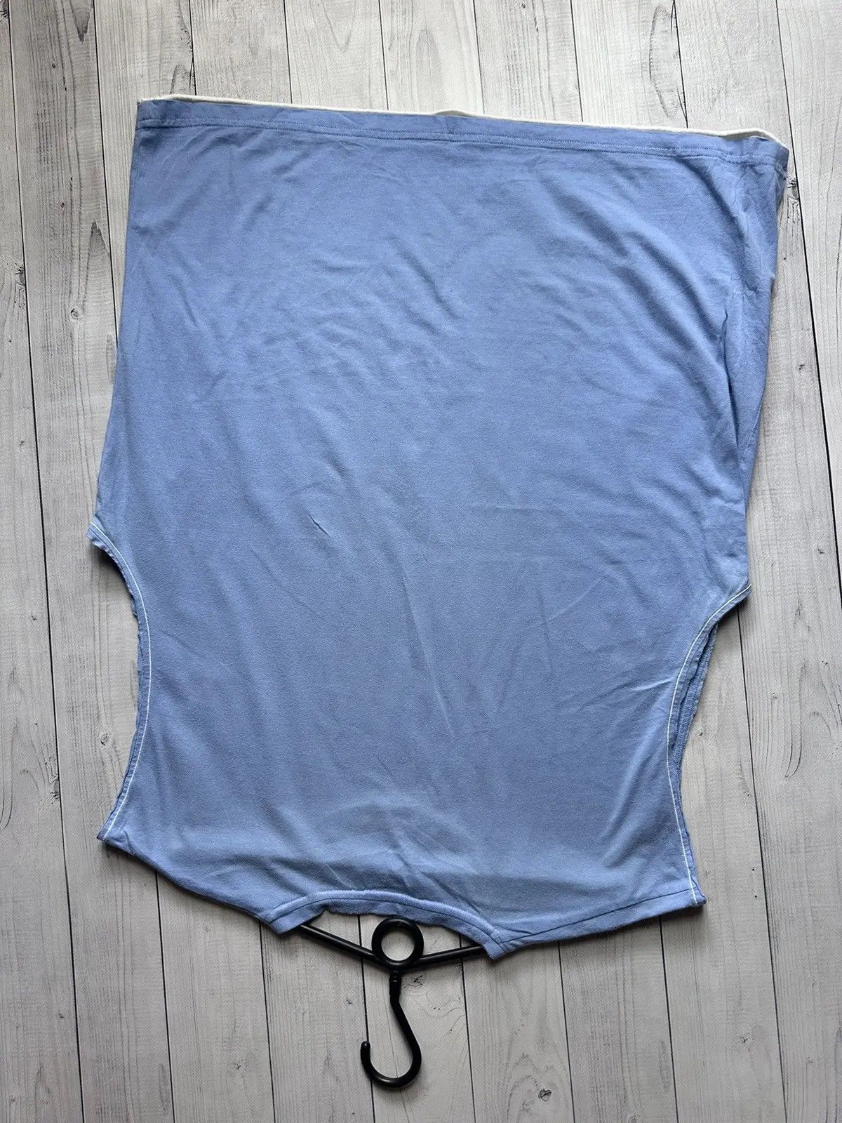 Vintage × Yves Saint Laurent Vintage Yves Saint Laurent Tee YSL logo size XXL light blue Size US XXL / EU 58 / 5 - 6 Thumbnail
